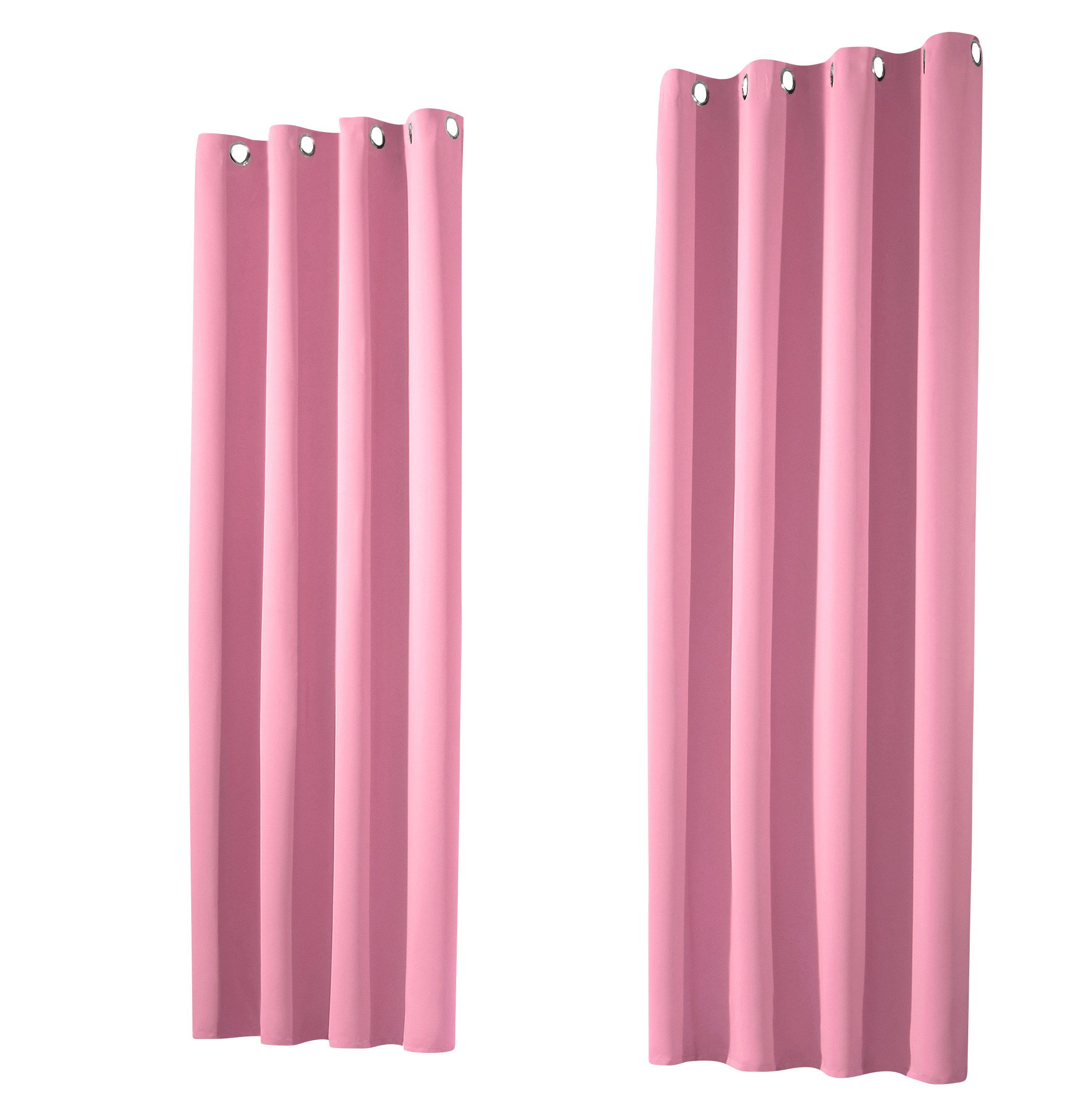 heimtexland Verdunkelungsvorhang Thermo Verdunkelungsgardinen Ösenschal Vor günstig online kaufen