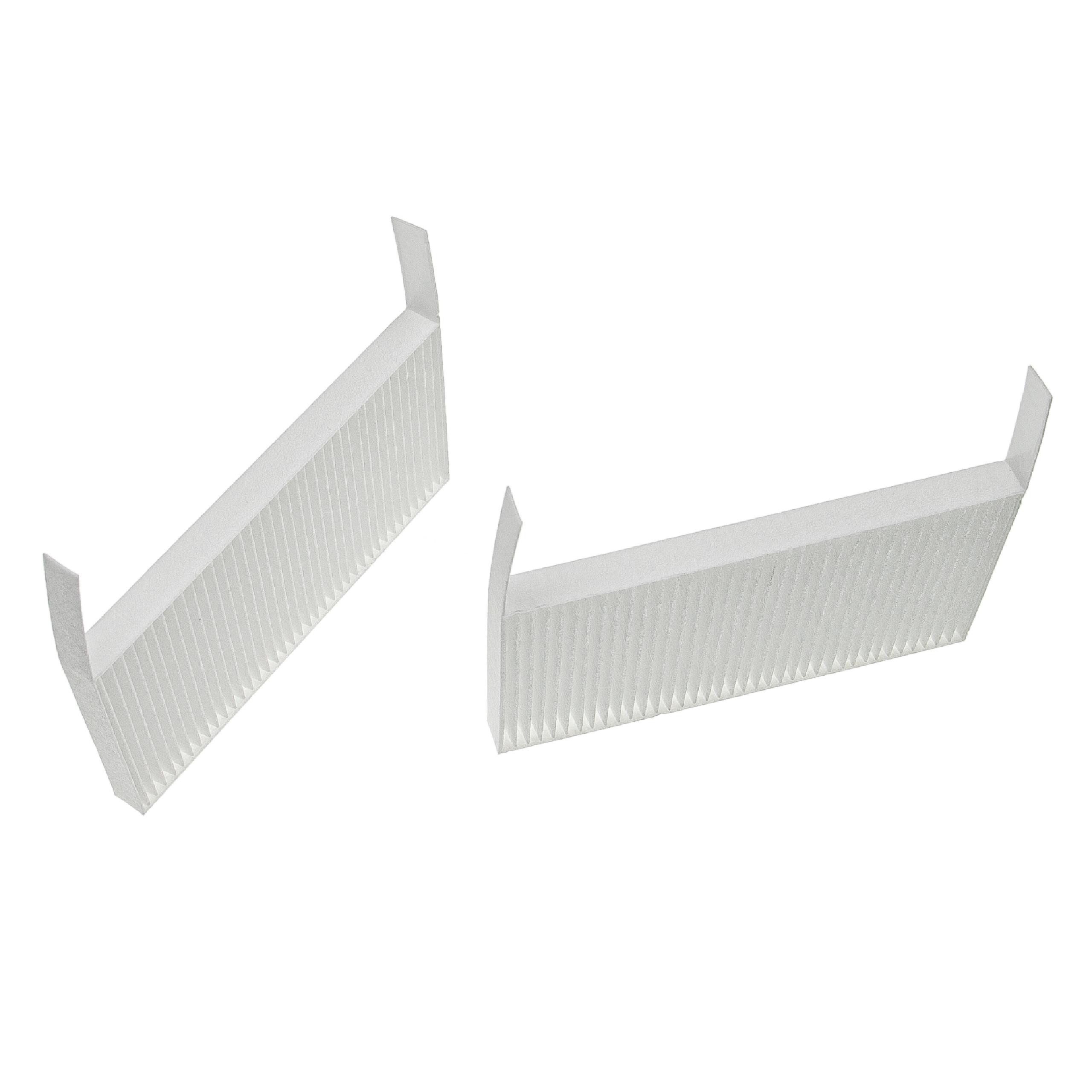 vhbw Filter-Set Ersatz für Zehnder 527005190 für Lüftungsgerät, Zubehör für Zehnder / Wernig Zehnder 527005190, Wernig EFS CA 70 G4, 527005190