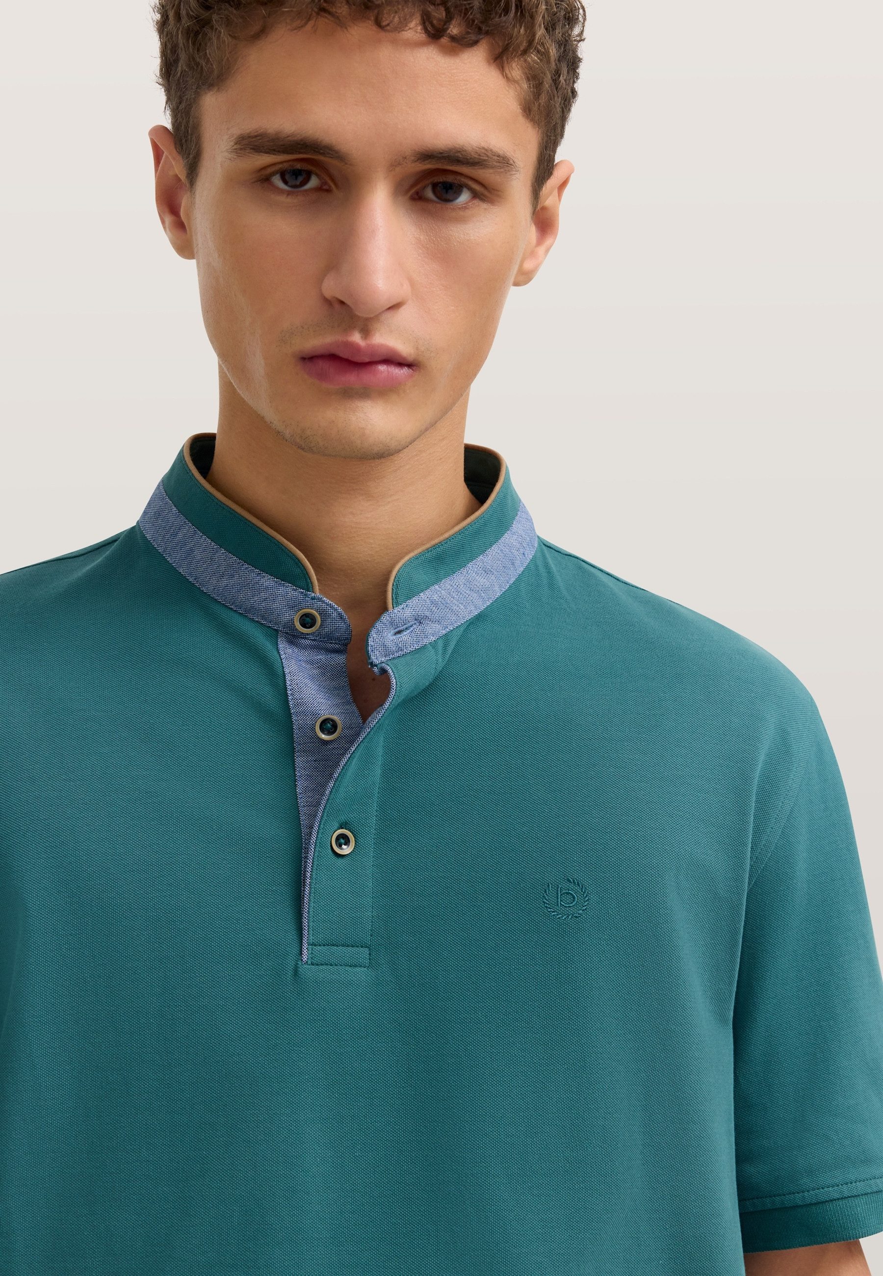 bugatti Poloshirt Modern Fit aus reiner Baumwolle – Bild 4 von 4
