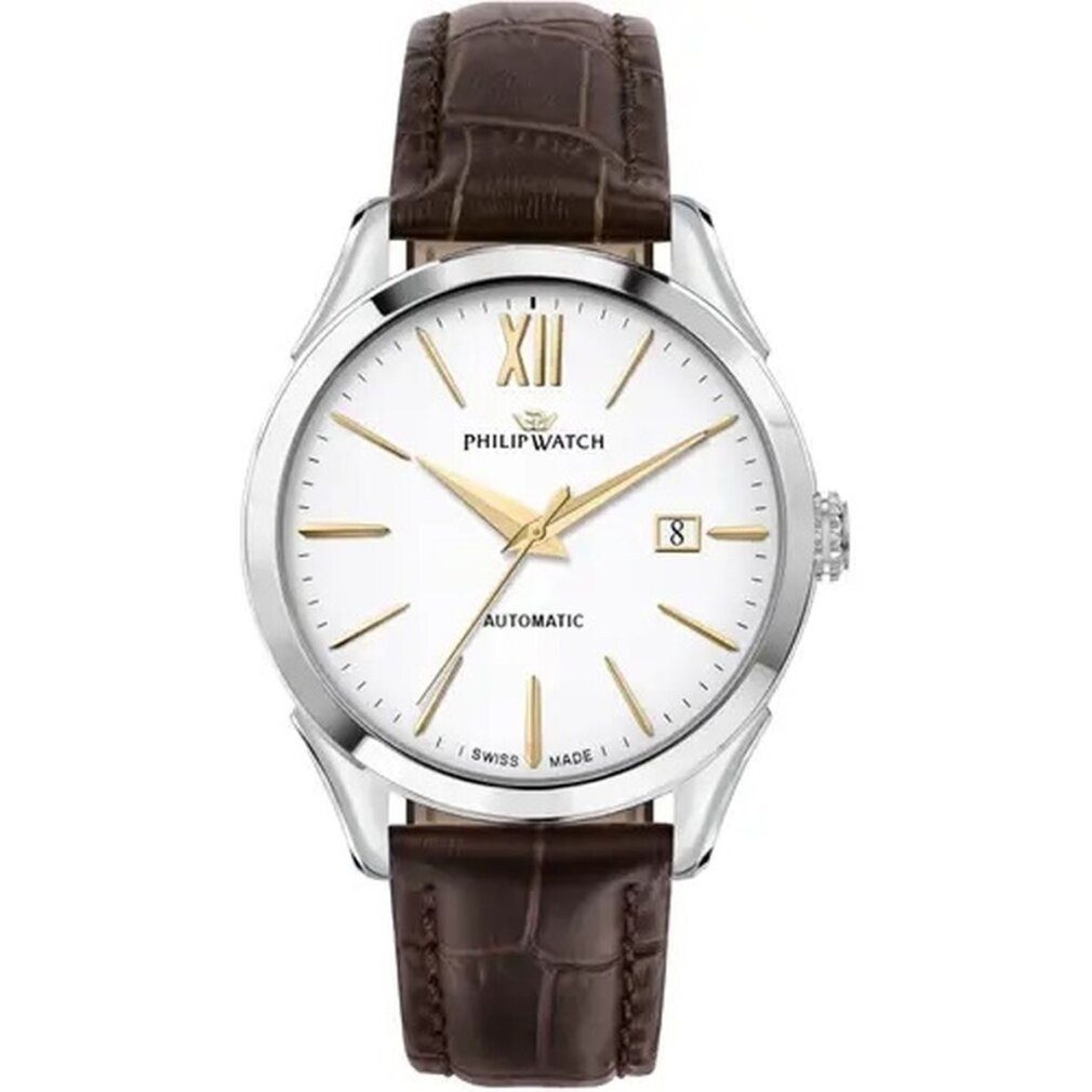 PHILIP WATCH UHREN Luxusuhr Philip Watch Mod. Roma Automatic, in der Schweiz hergestellt