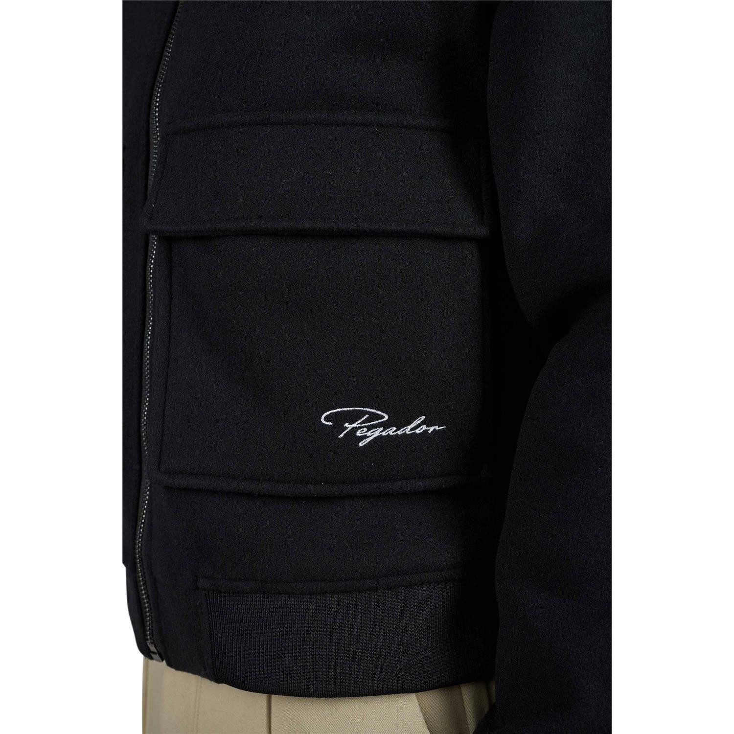 PEGADOR Winterjacke Jacke PEGADOR Aiken Wooloptic Bomberjacket