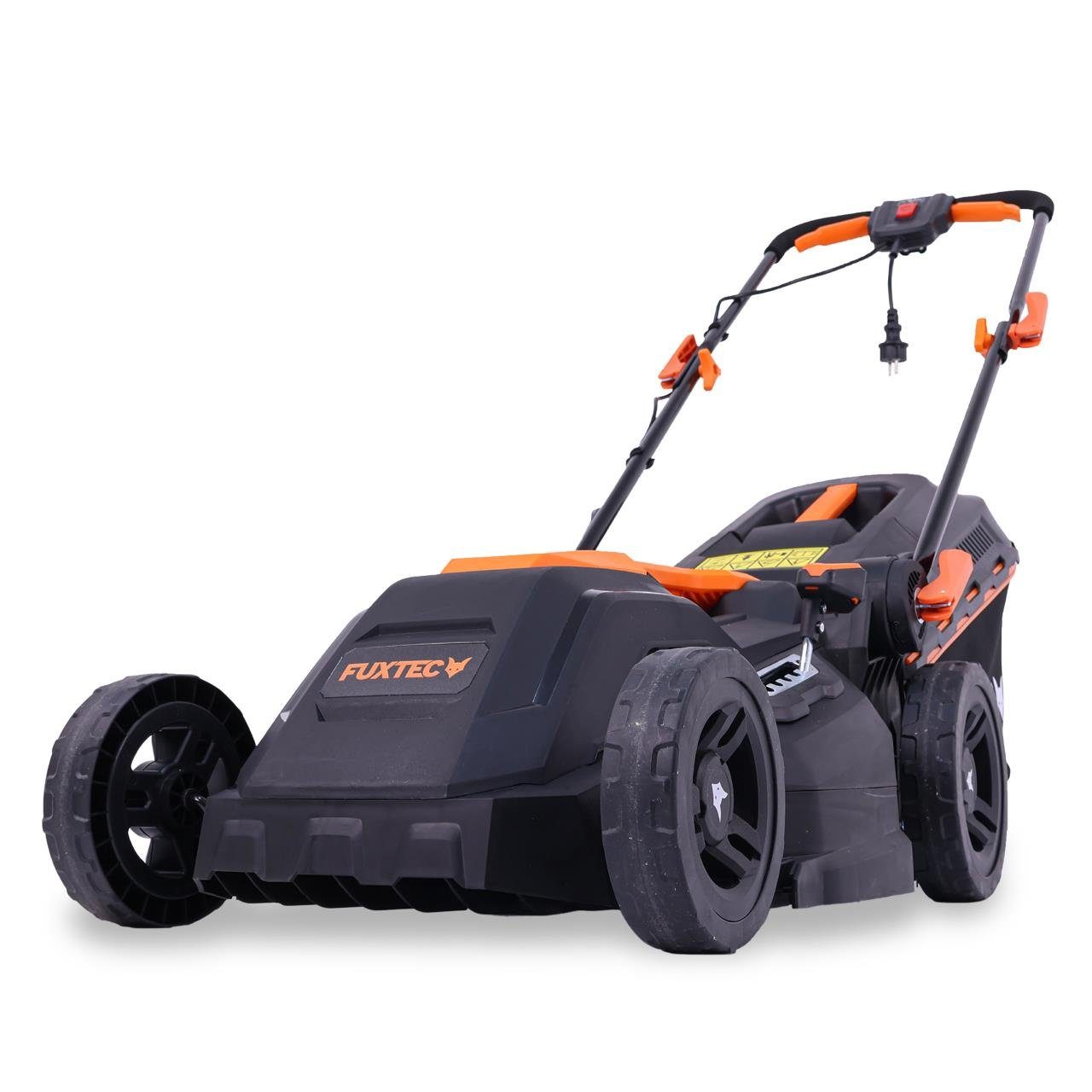 FUXTEC Elektrorasenmäher FX-RME38, 38 cm Schnittbreite, 38 cm Schnittbreite günstig online kaufen