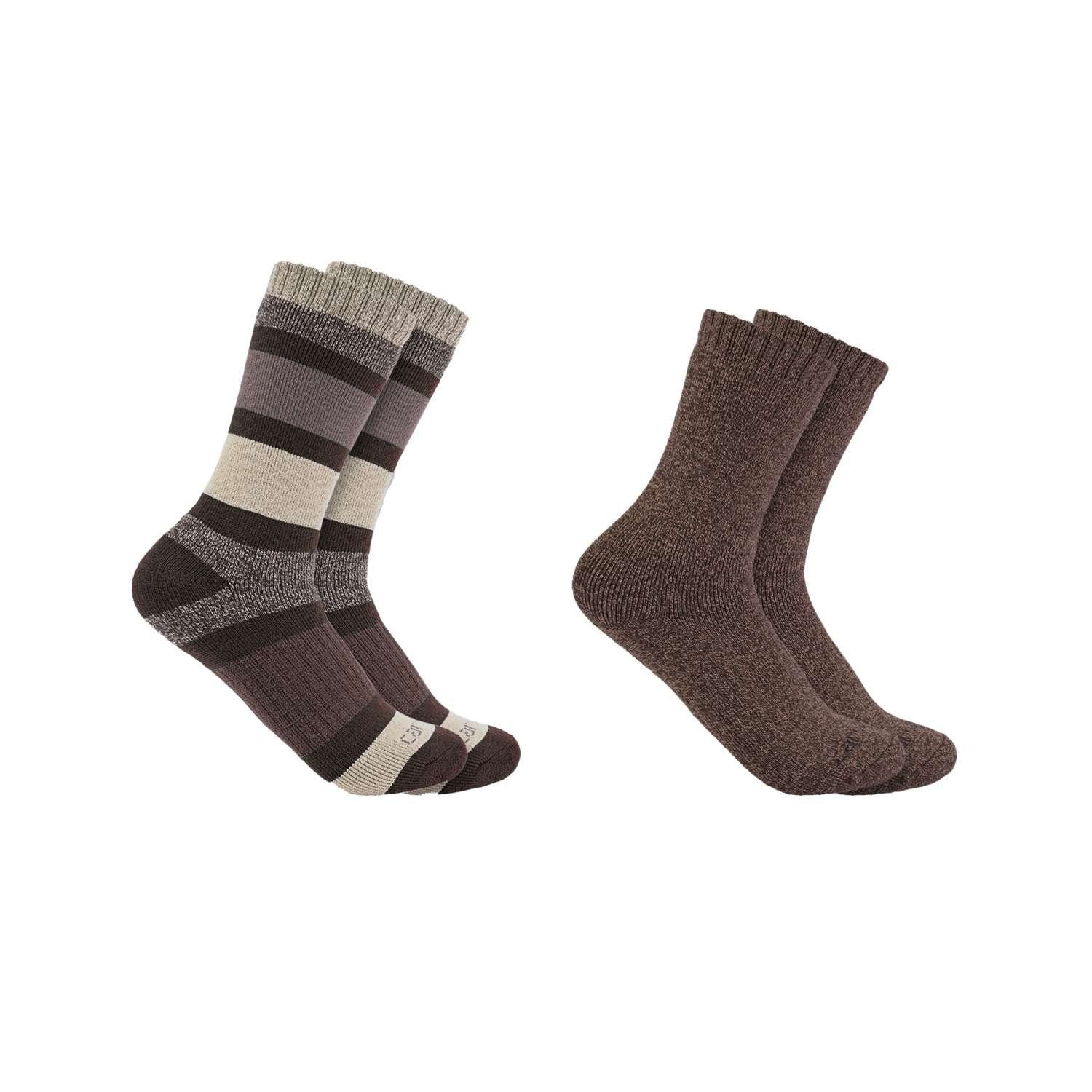 Carhartt Socken Carhartt Unisex Socken Heavyweight Crew Sock 2 Pack assorted1