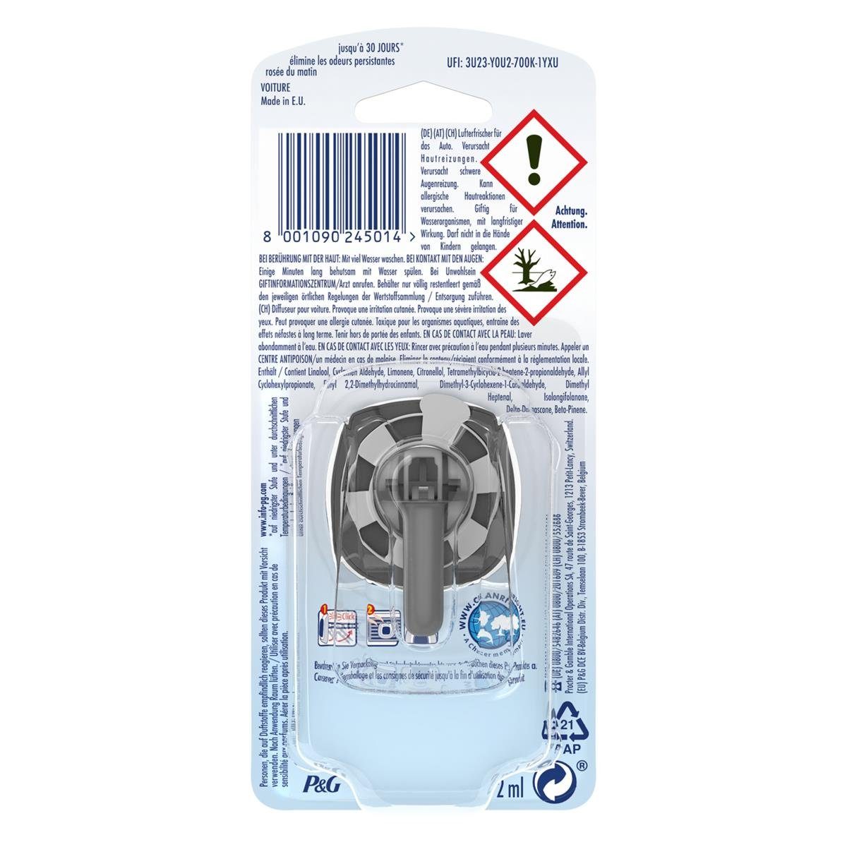 Febreze Raumduft Febreze Car Lufterfrischer Frühlingserwachen - Autoduft (1er Pack)