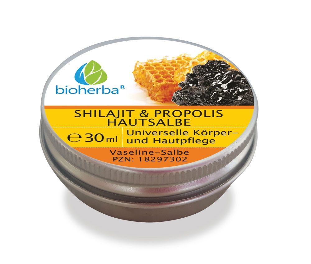 Pflege-Set Shilajit & Propolis Universelle Hautsalbe 30 ml