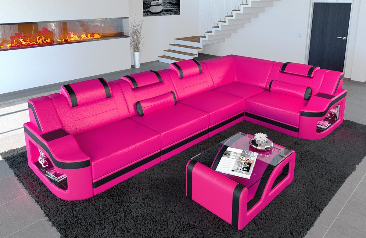 Sofa Dreams Ecksofa Ledersofa Padua L günstig online kaufen