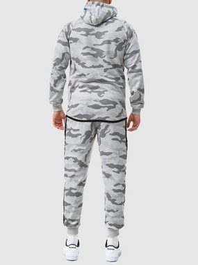 John Kayna Jogginganzug Herren Jogginganzug Camouflage Sportanzug Trainingsanzug Sportbekleidu (Sportanzug Jogger Trainingsanzug), Fitness Freizeit Casual