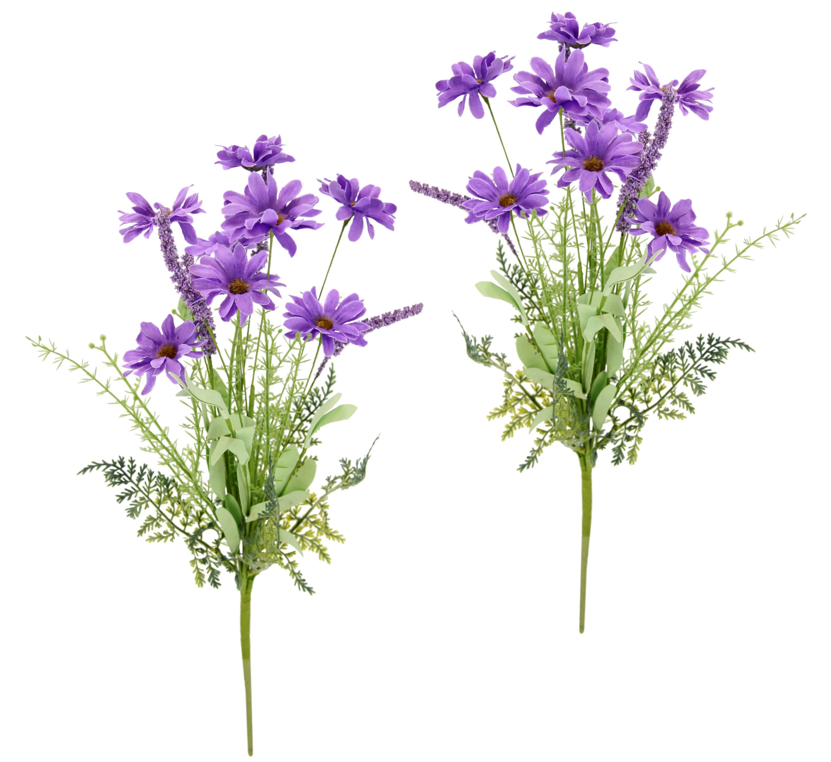 Kunstblume Margeriten-Mix-Strauß Margeriten, I.GE.A., Höhe 50 cm, 2er Set B günstig online kaufen