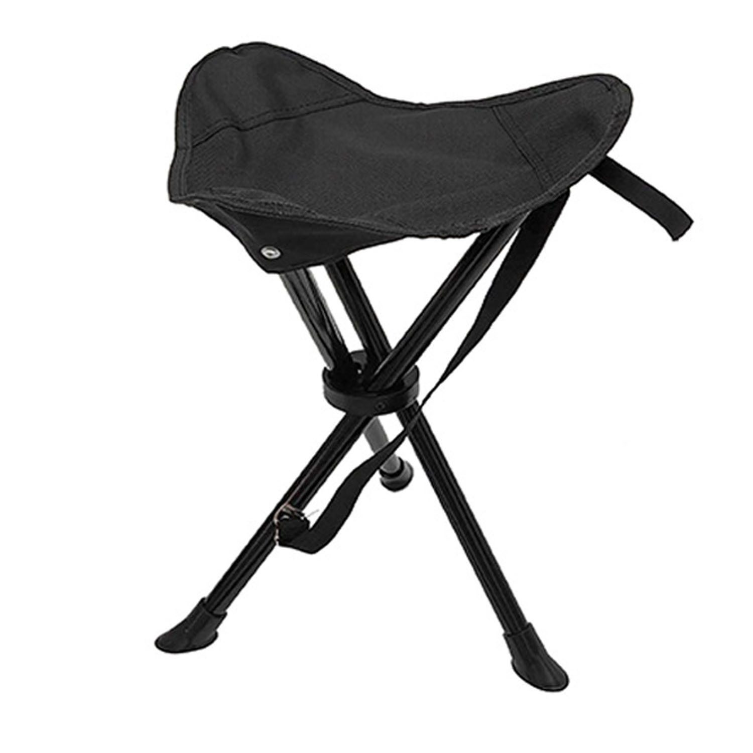Mojawo Armlehnstuhl 3-Bein Dreibeinhocker Campinghocker Anglerhocker günstig online kaufen