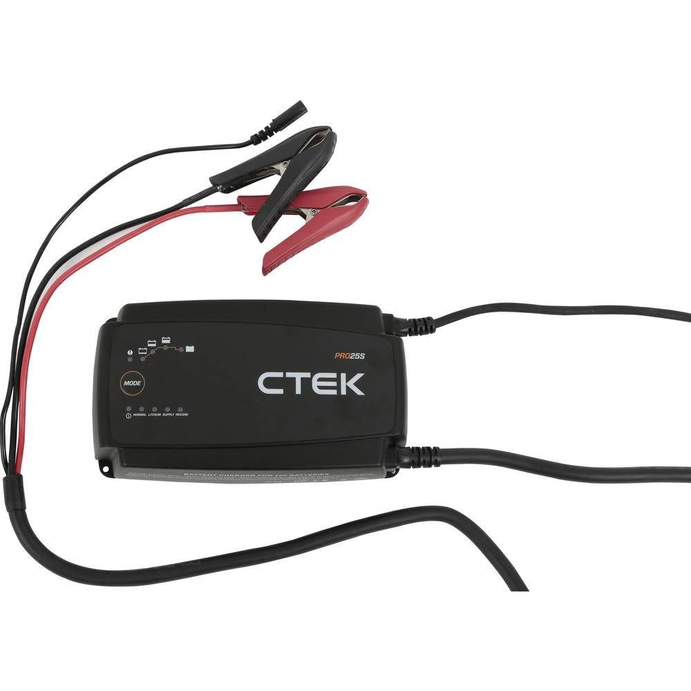 CTEK Automatikladegerät Pro 25 S EU 8504405590 40-194 Autobatterie-Ladegerät (Auffrischen, Regenerieren, Akkutest, Konstante Spannung)