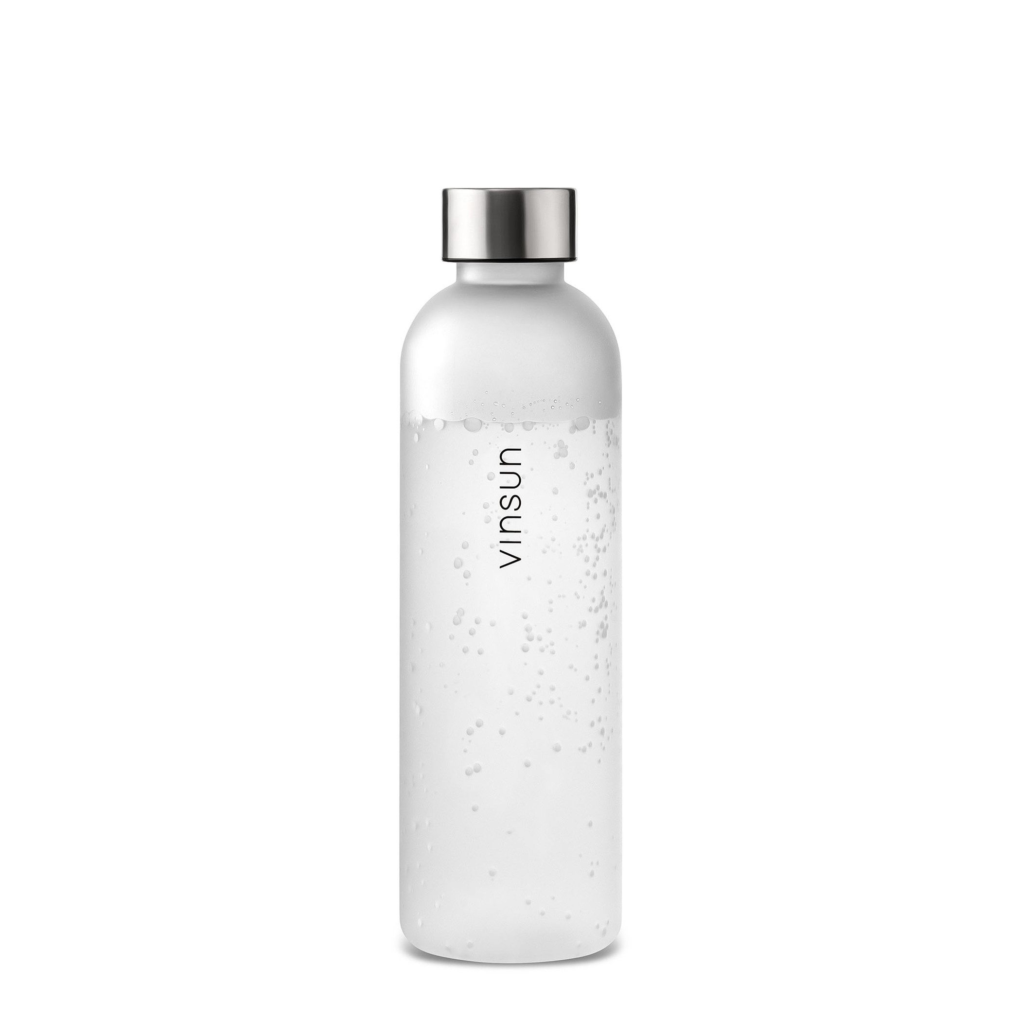 Vinsun Trinkflasche Tritan Wasserflasche 1L, Sportflasche Kohlensäure geeignet & BPA frei, Auslaufsicher, bruchsicher, geruchs- und geschmacksneutral