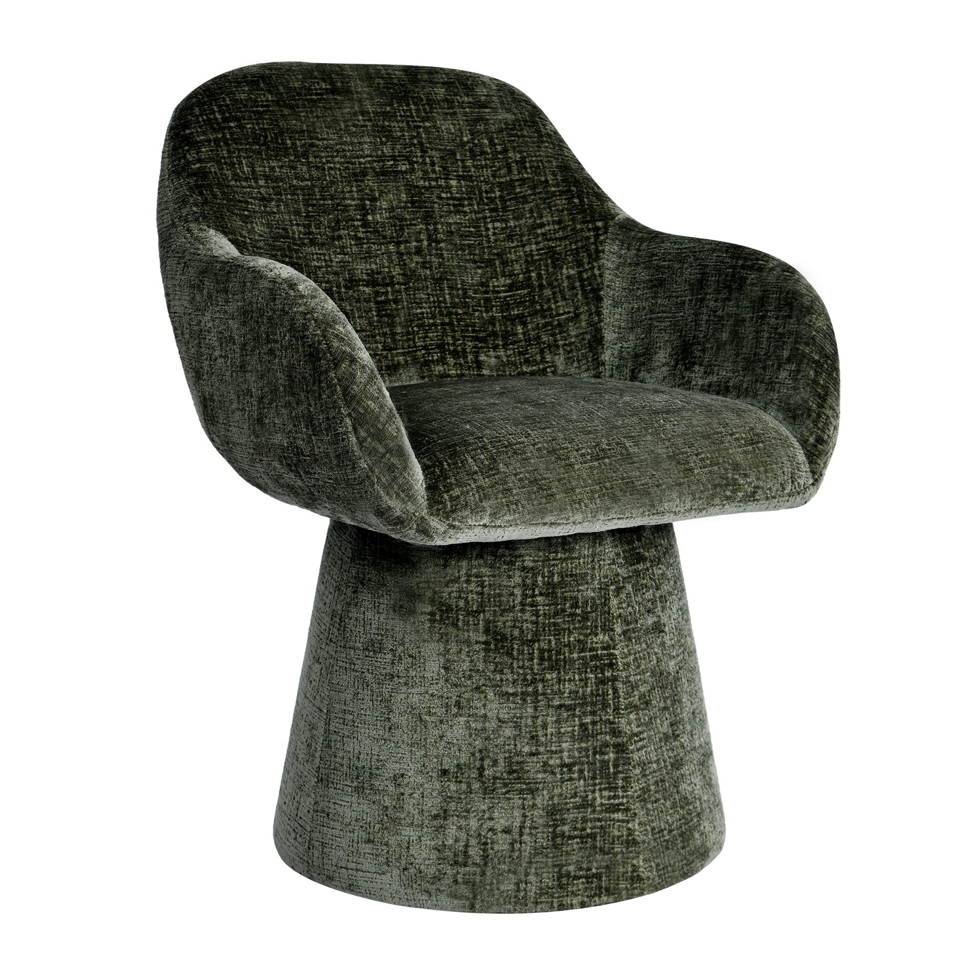 Duhome Esszimmerstuhl (7186A1), 360-Grad-Drehstuhl, Kegeldesign Polsterstuhl