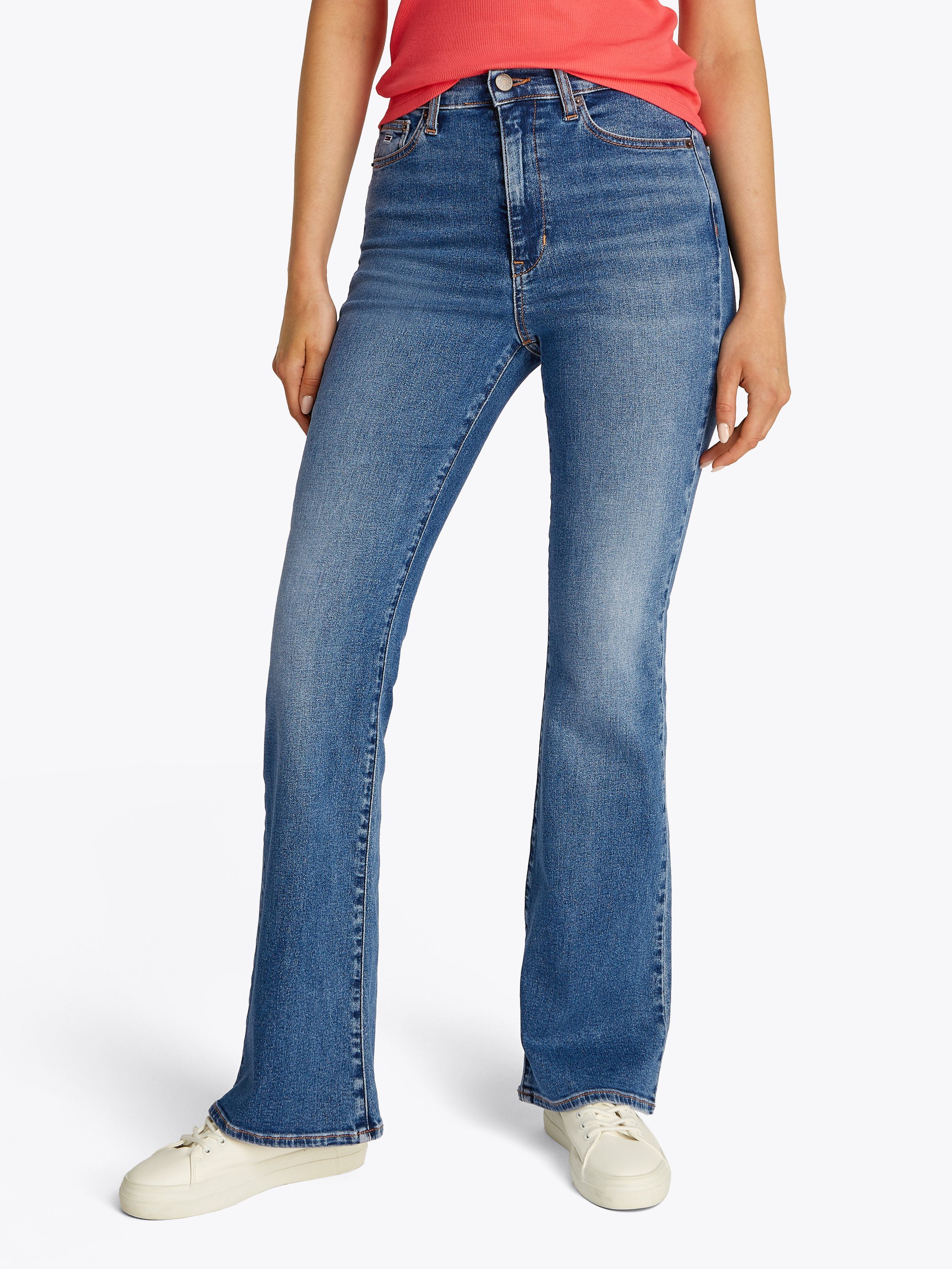 Tommy Jeans Bootcut-Jeans SYLVIA HGH FLR günstig online kaufen