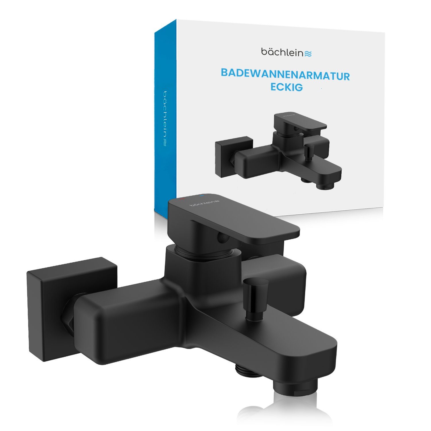 Bächlein Badarmatur Badewannenarmatur Junias - Duscharmatur in chrom oder s günstig online kaufen