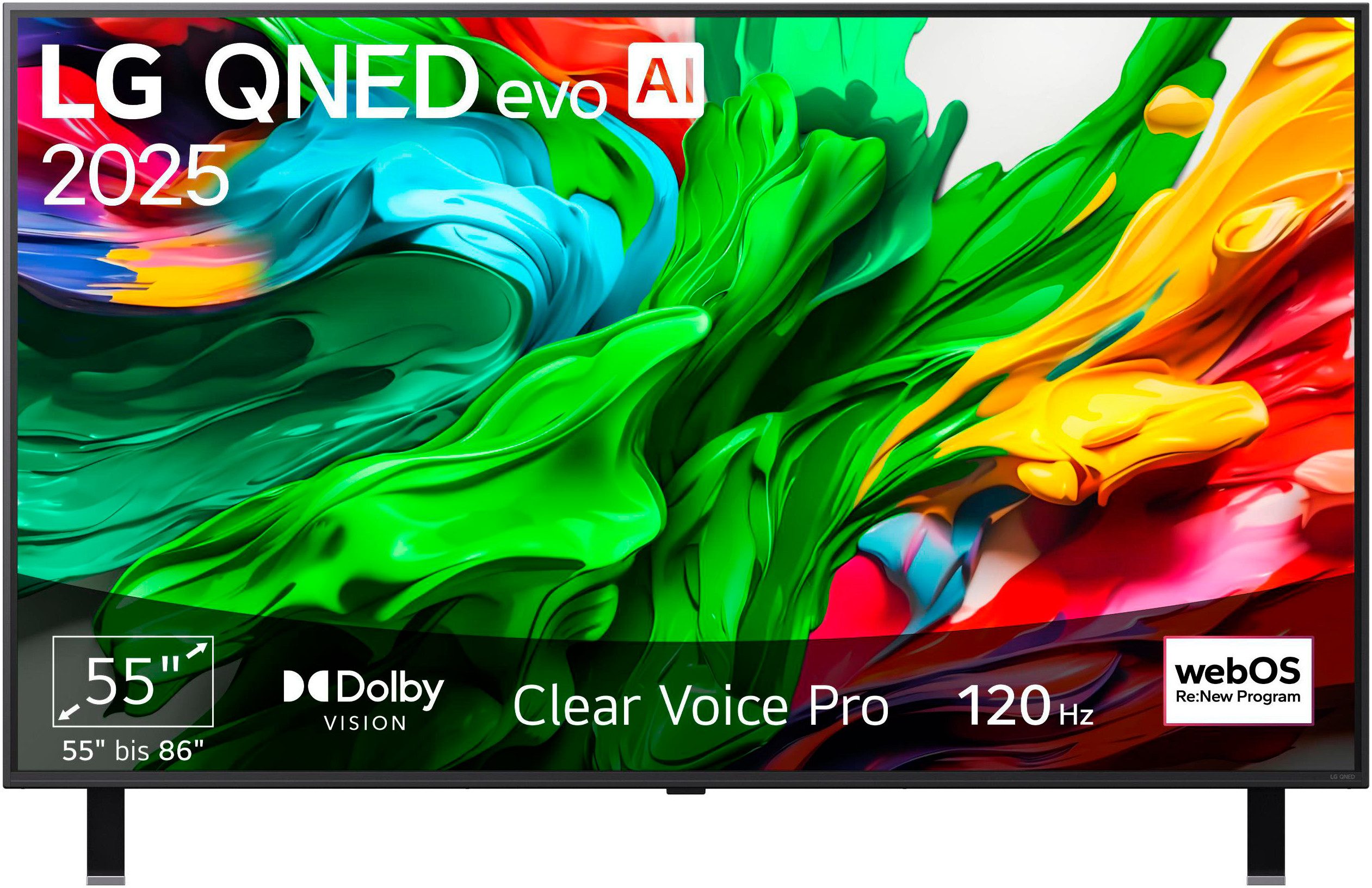 LG 55QNED85A6C Mini-LED-Fernseher (139 cm/55 Zoll, 4K Ultra HD, Smart-TV)