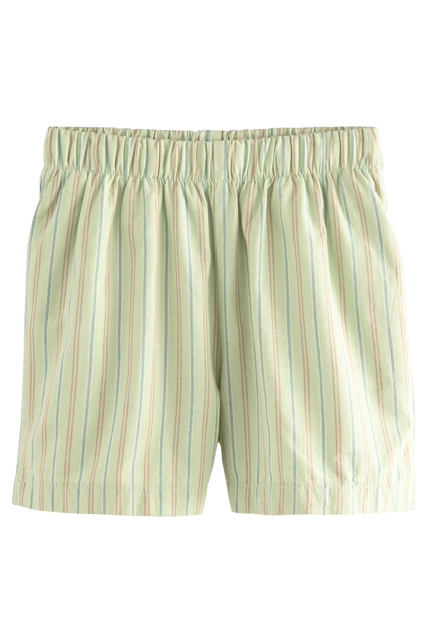 Shorts Gestreifte Shorts aus 100 % Baumwolle