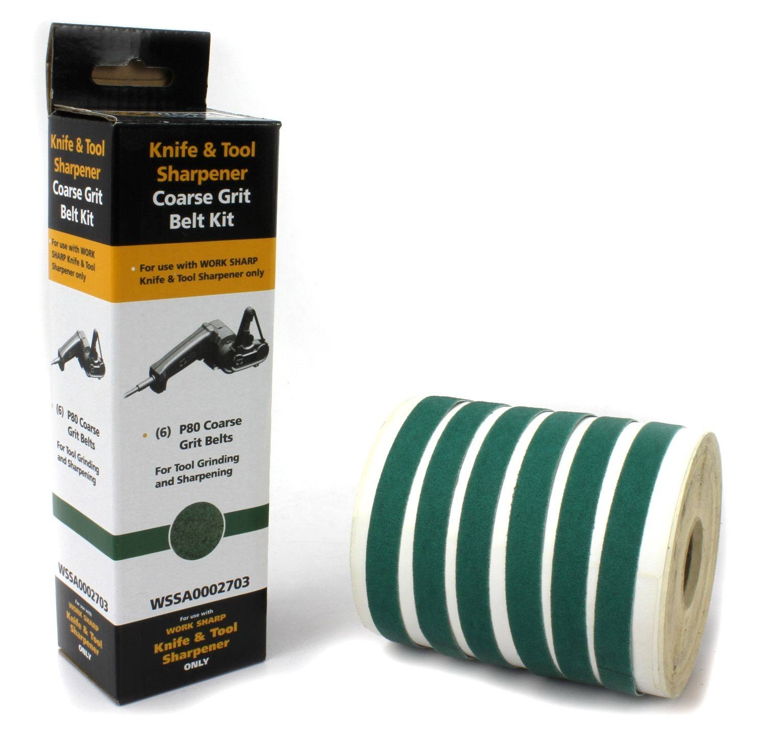 Messerschärfer Work Sharp WSKTS Belt Kit 80 für Knife & Tool Sharpener MK II