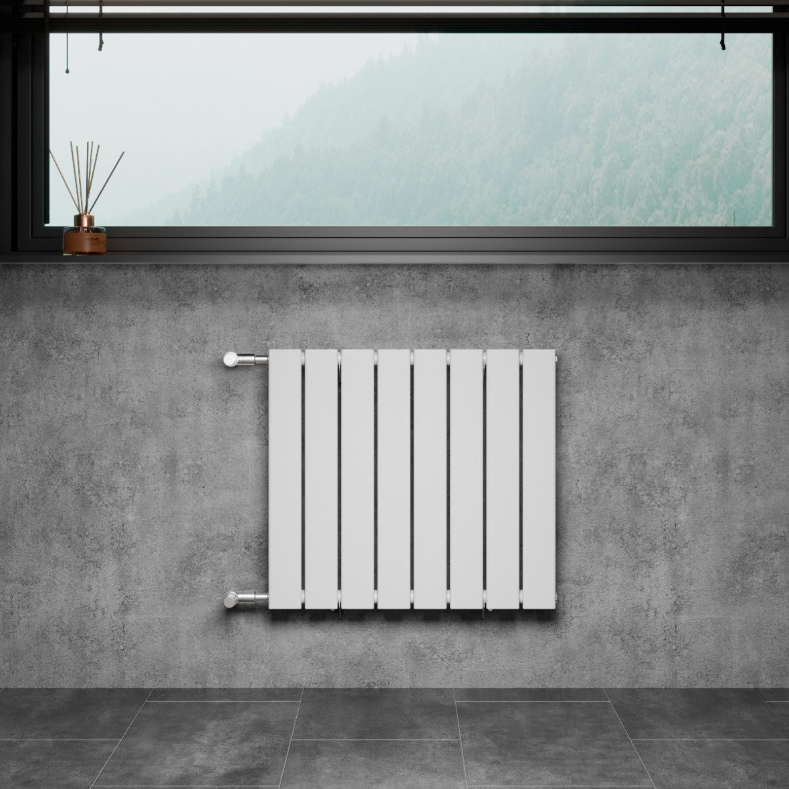 WITEN&NOCK Heizkörper Flachheizkörper mit Seitenanschluss Paneelheizkörper günstig online kaufen