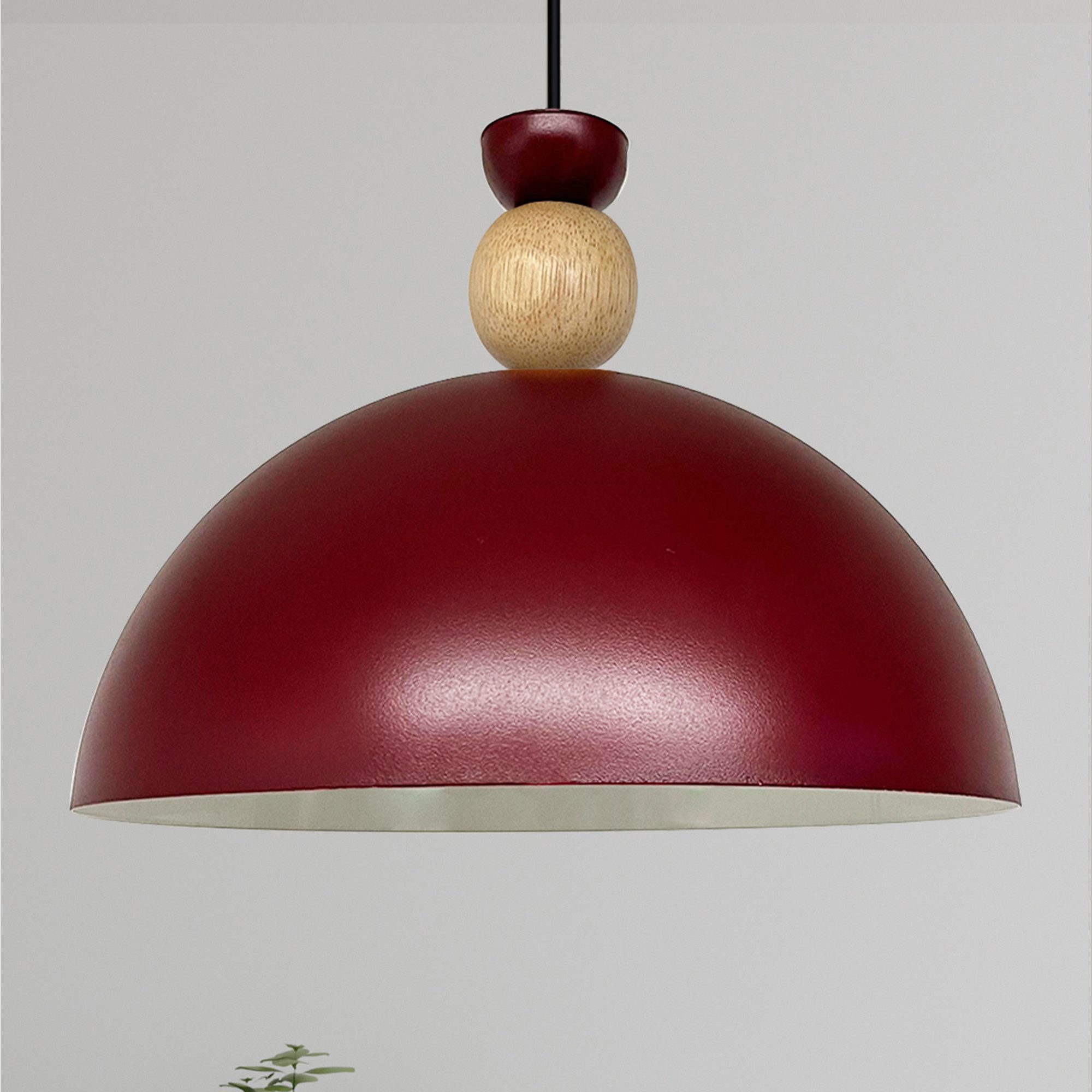 Bamyum Pendelleuchte Pendelleuchte Yimpi Hängelampe Industrial Ø30 cm, E27, Moderne Lampe, ohne Leuchtmittel, E27, Dimmbar, Einstellbare Kabellänge
