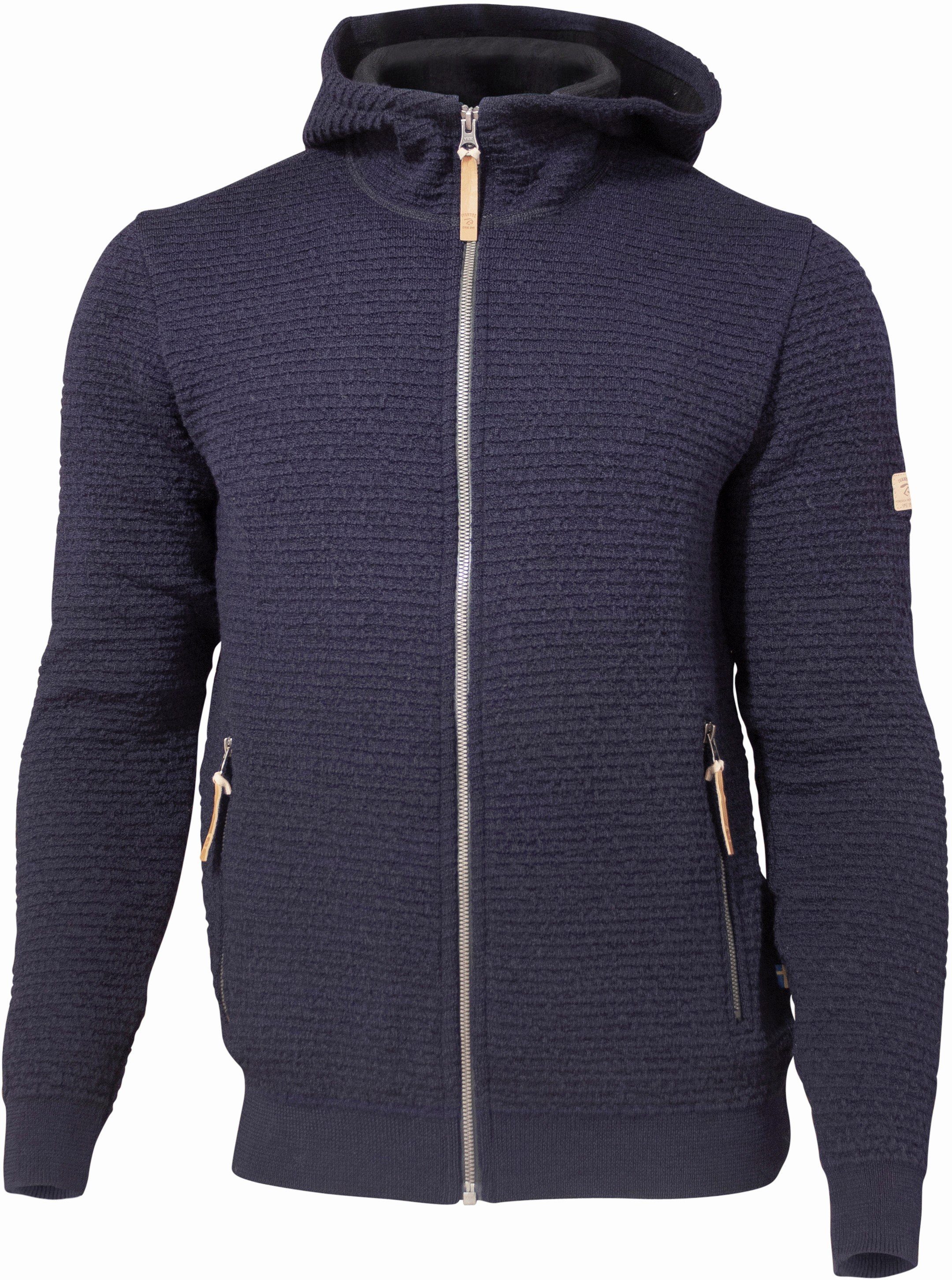 Ivanhoe of Sweden Wolljacke Morel navy Hood