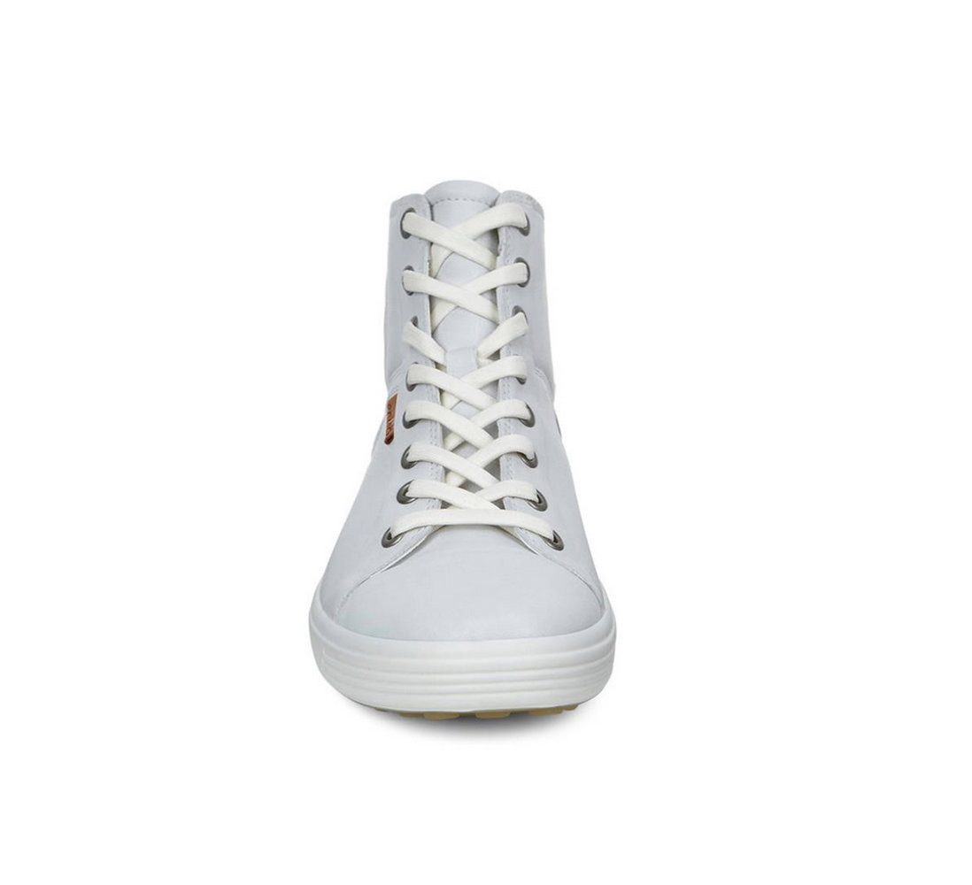 Ecco Soft 7 High (leichte und flexible Sohle) weiss Damen Sneaker – Bild 5 von 5