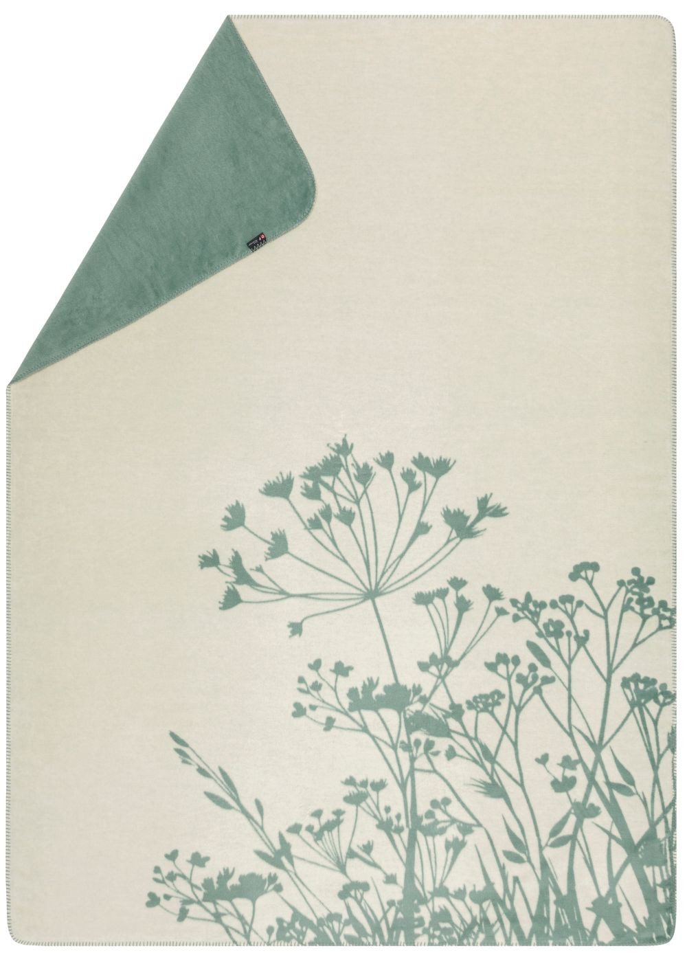 Wohndecke Bamboo 'Gräser' 150 x 200 cm, DAVID FUSSENEGGER