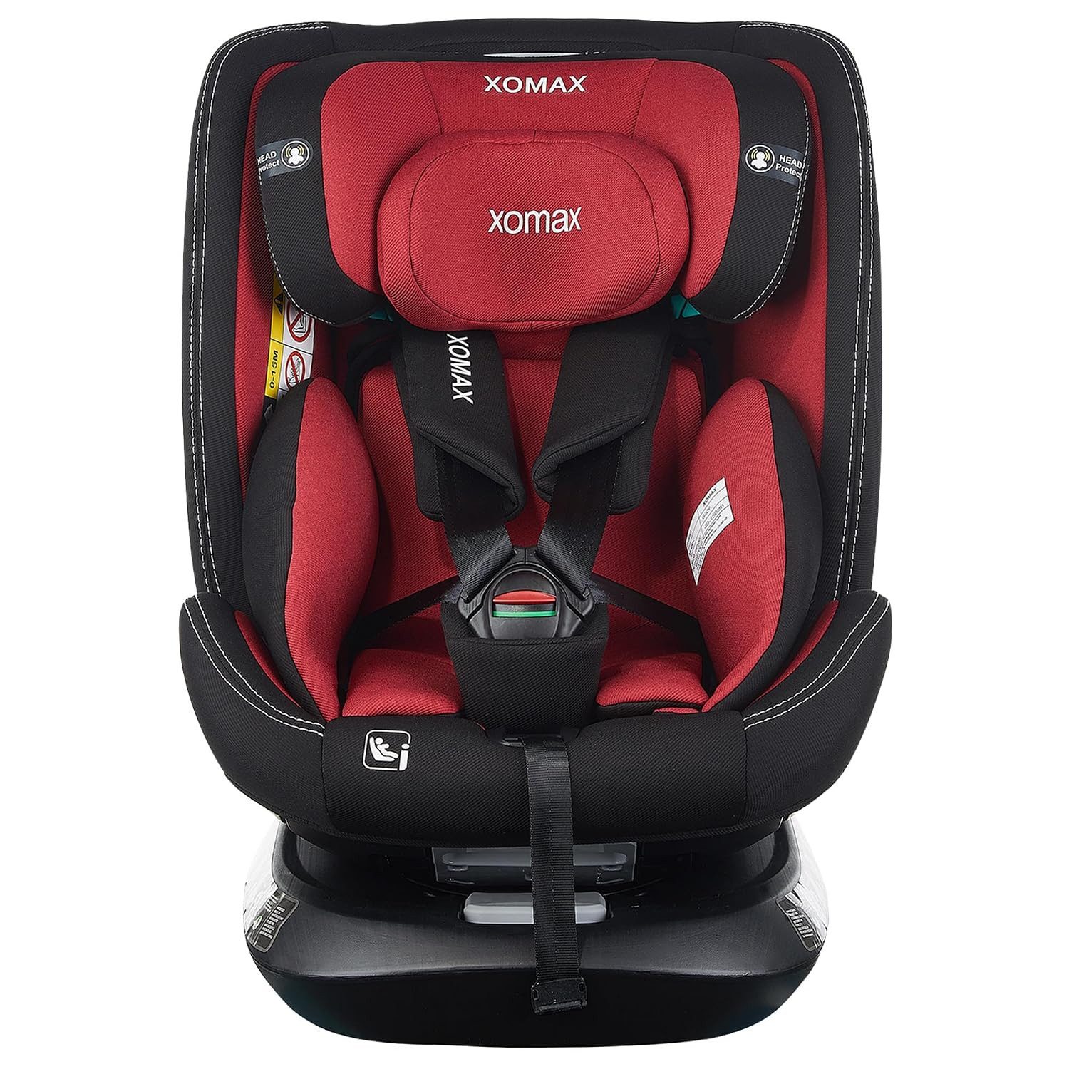 XOMAX Autokindersitz XOMAX G409 IOT black red ISOFIX Auto Kindersitz 0-36kg AUTOSITZ 360°Dr, ab: ab Geburt, bis: 12 Jahren – Bild 3 von 5