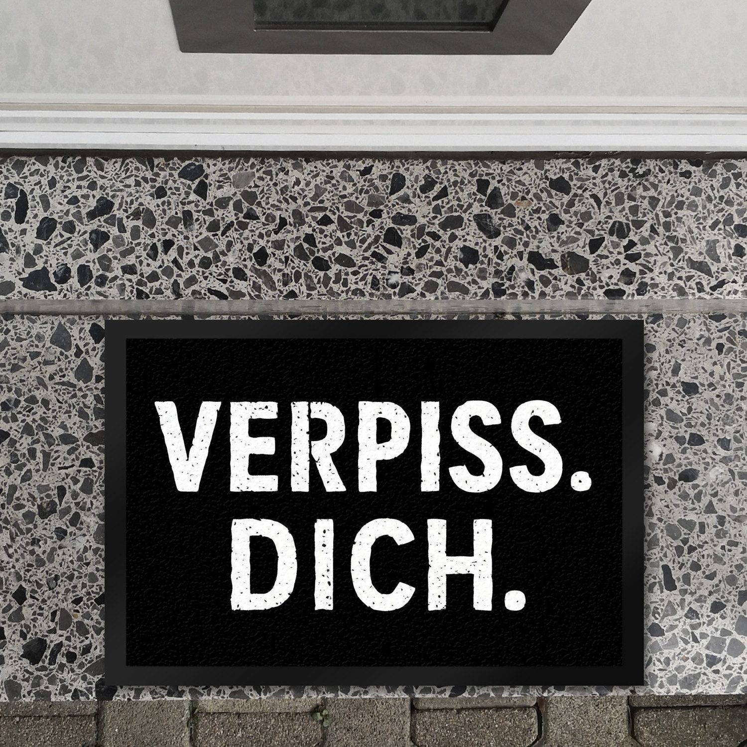 speecheese Fußmatte Lustige Verpiss Dich Fußmatte XL in 40x60 cm günstig online kaufen