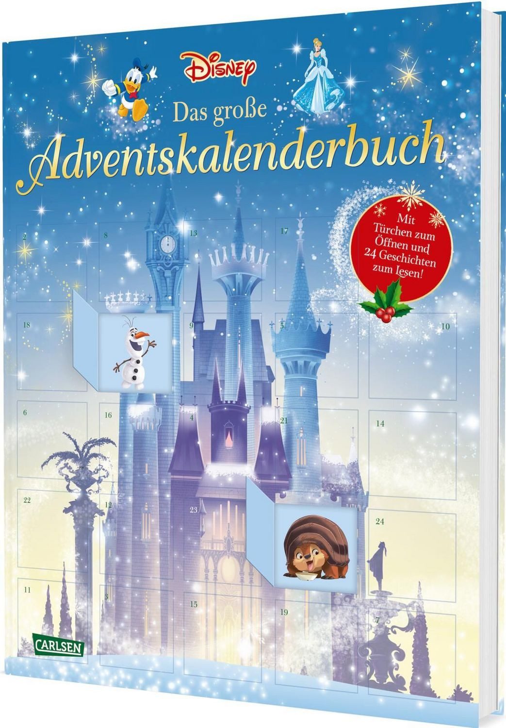 Disney: Das große Disney-Adventskalenderbuch - mit Türchen zum Öffnen / Walt Disney