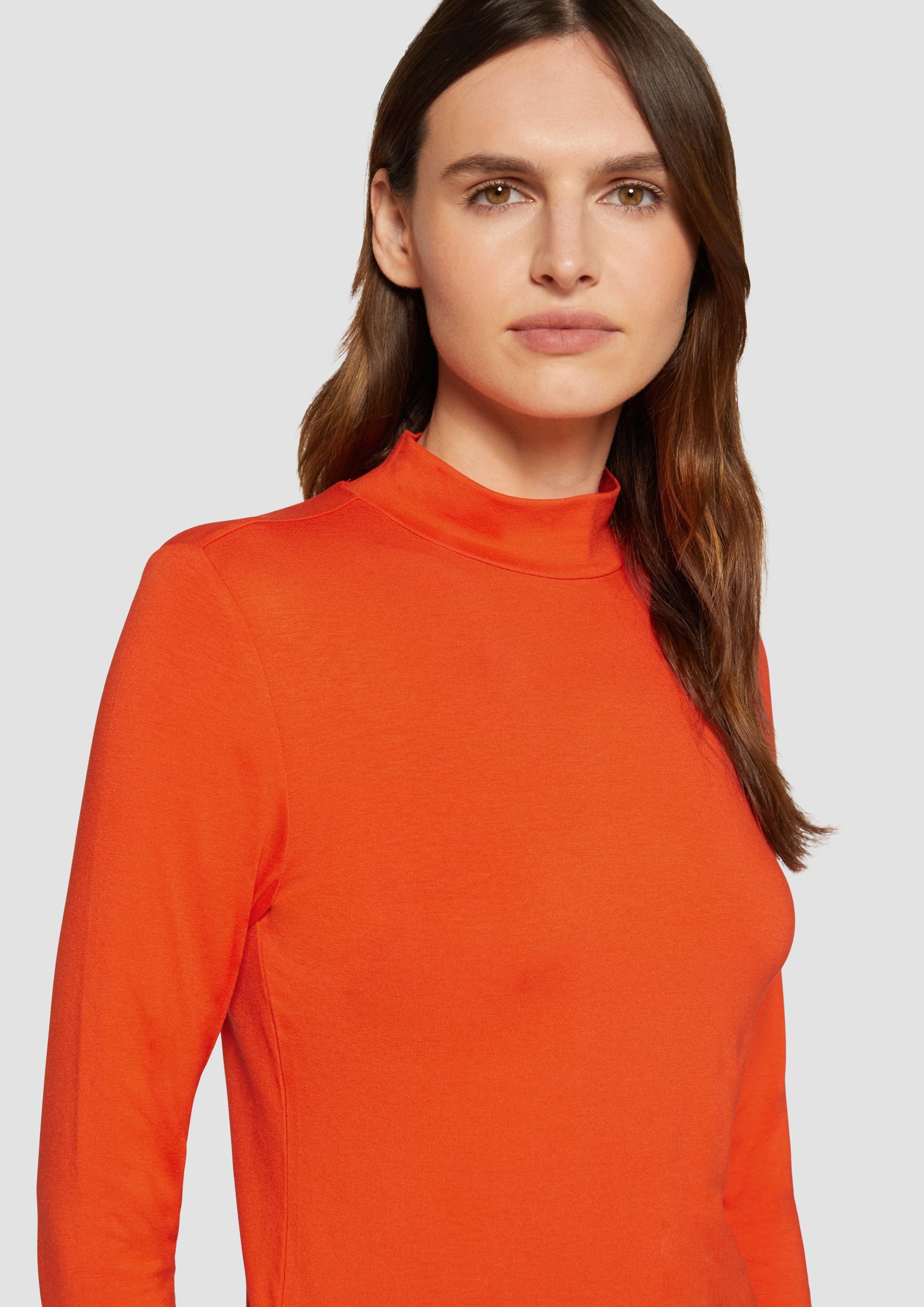 s.Oliver Langarmshirt Schmal geschnittenes Langarmshirt aus günstig online kaufen