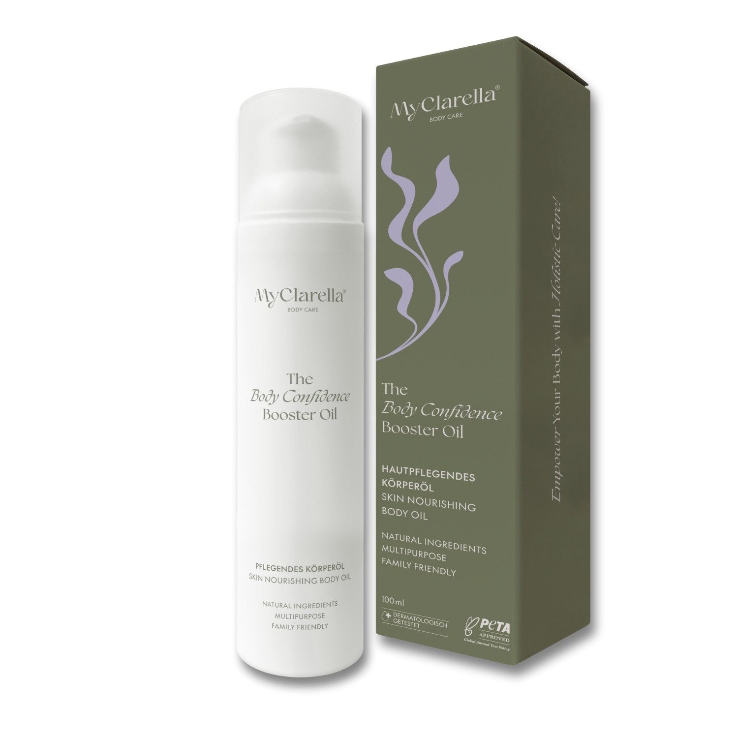 MyClarella Körperöl Pflegeöl für Körper & Narben - The Body Confidence Booster Oil, 1-tlg.