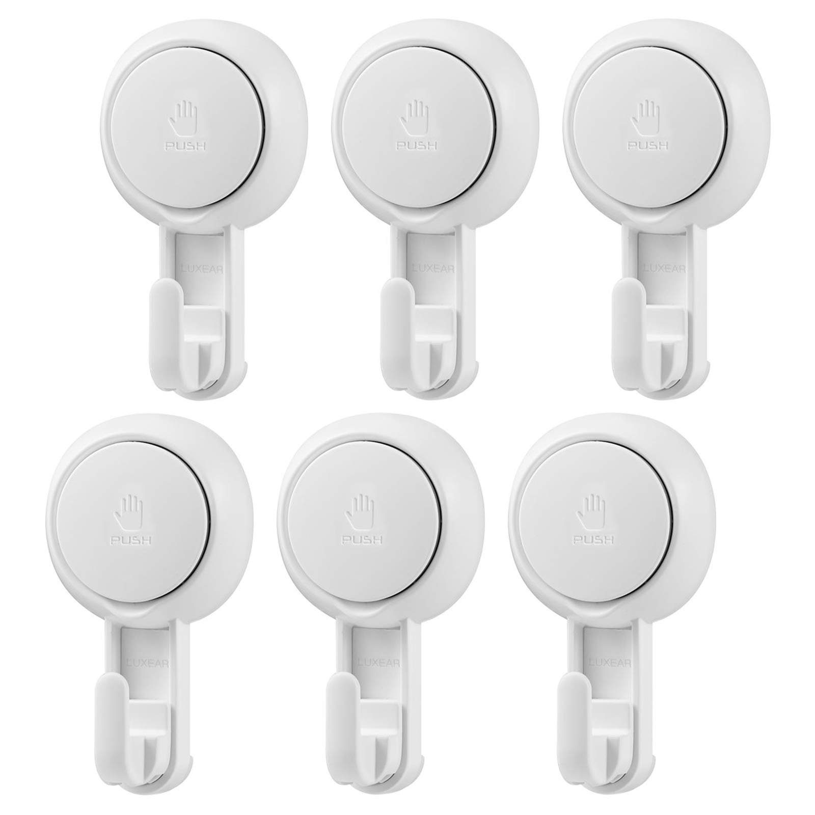 Elegear Wandhaken Wandhaken 4 Saugnapf Haken Handtuchhaken Ohne Bohren, Bad günstig online kaufen