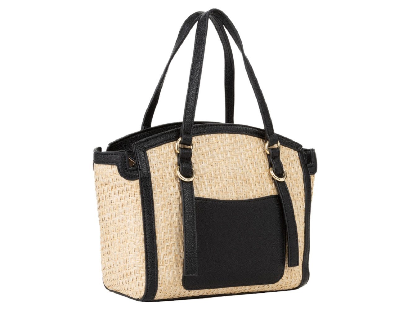 VALENTINO BAGS Handtasche VBS9R904 Shopping DEMETRA Handtasche (Stück, 1-tlg., 1), goldene Details