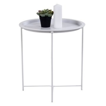 ebuy24 Couchtisch Baro Couchtisch Ecktisch weiss.