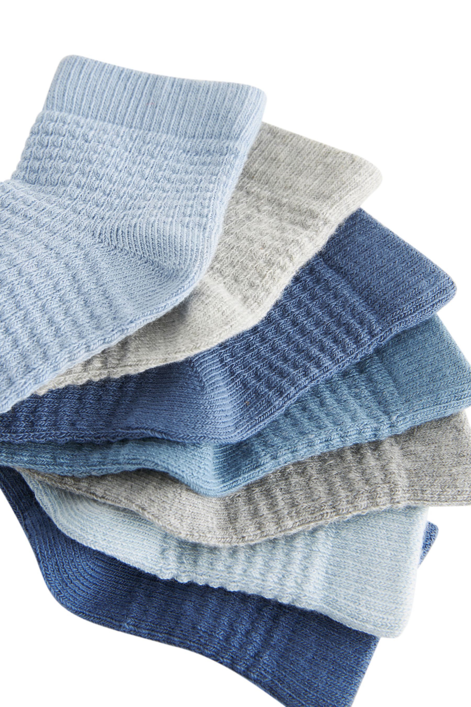 Next Kurzsocken Gerippte Socken im 7er-Set günstig online kaufen