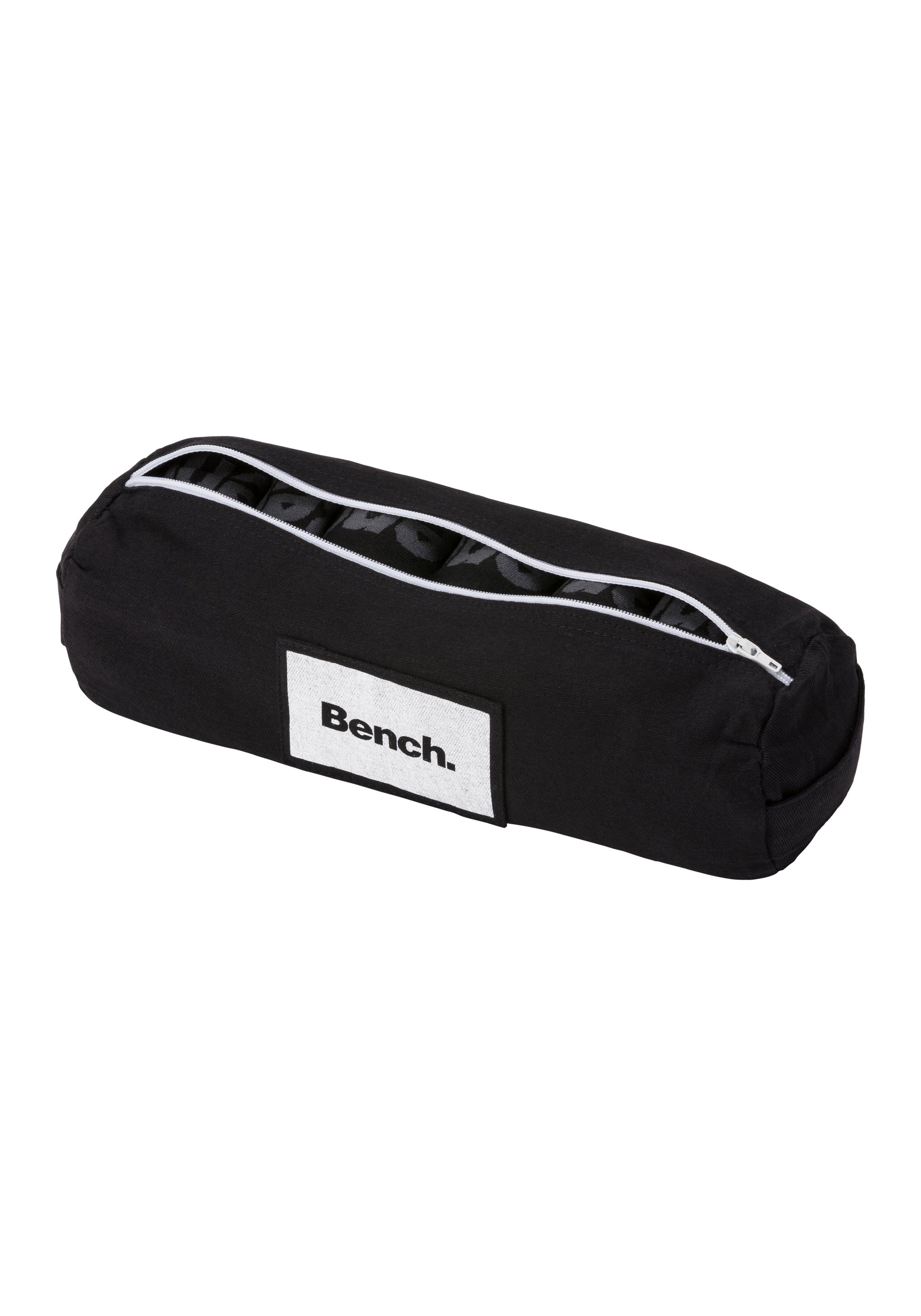 Bench. Kurzsocken (Federtasche, 7-Paar) in ansprechendem Mäppchen mit Reißverschluss