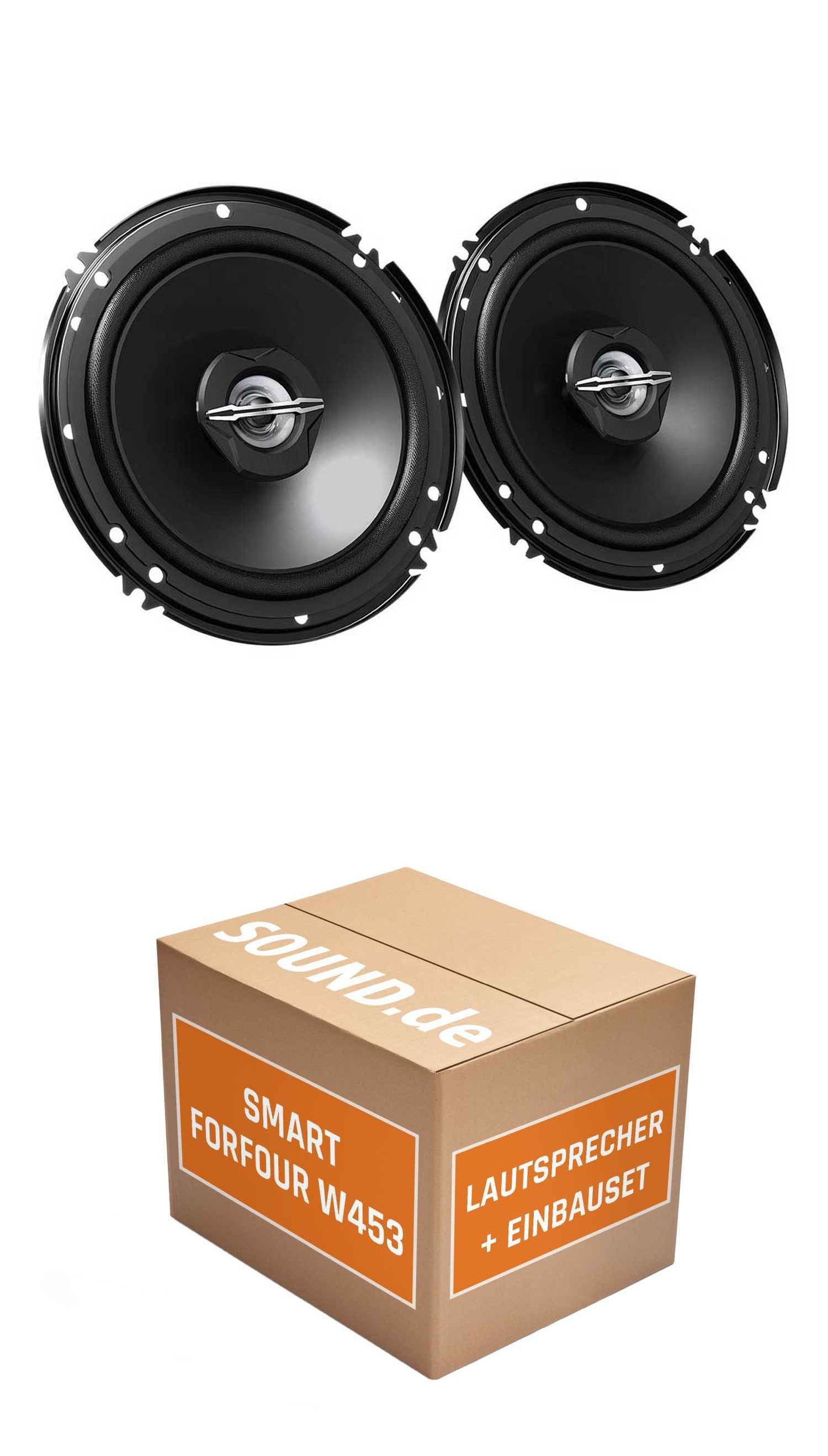 JUST SOUND best choice for caraudio Lautsprecher Boxen hinten JVC CS-J620X für Smart Forfour W453 300W Auto-Lautsprecher (30 W)