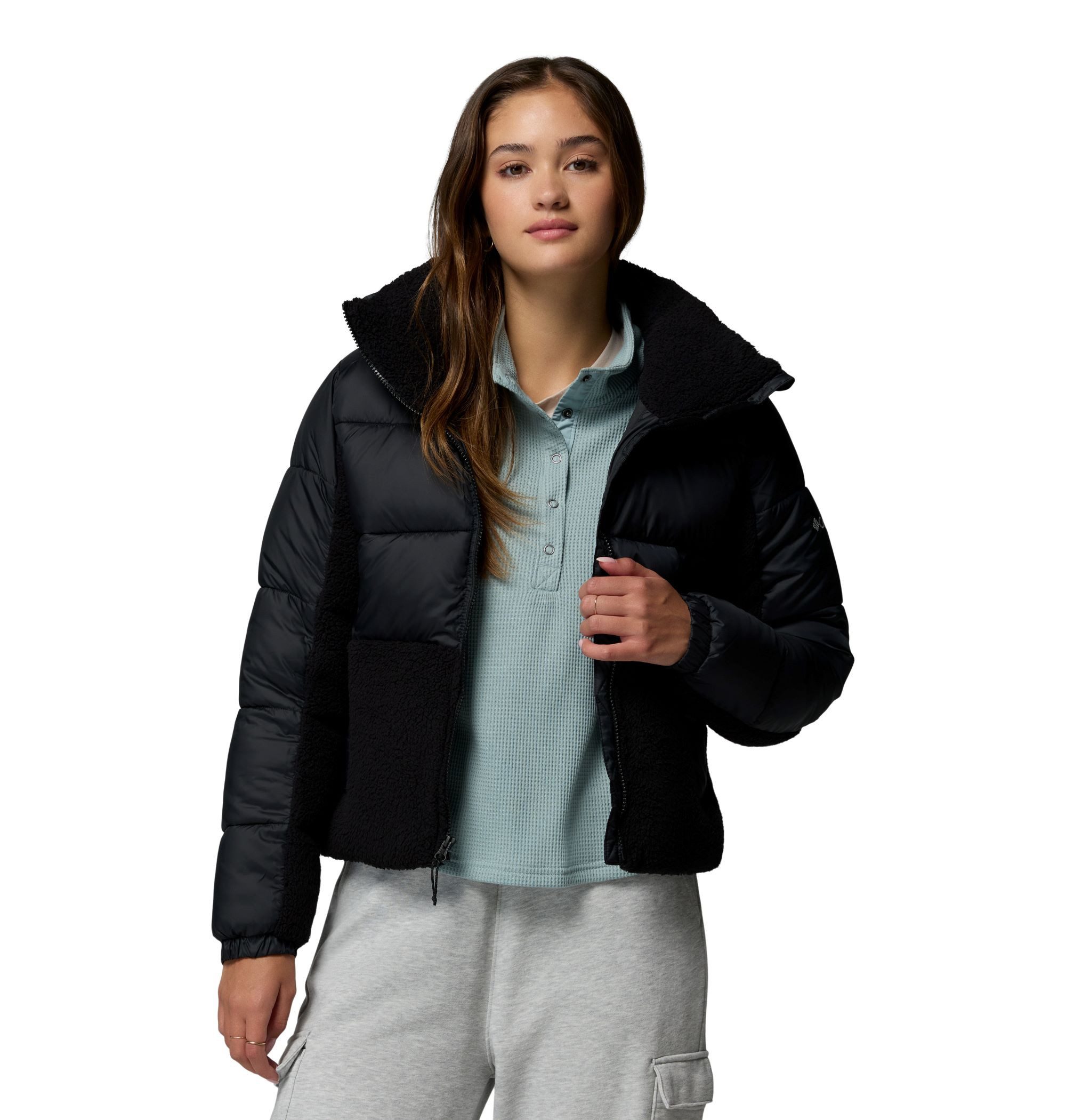 Columbia Winterjacke Leadbetter Point II Sherpa Hybrid (Thermarator™ Isolierung, weiche)