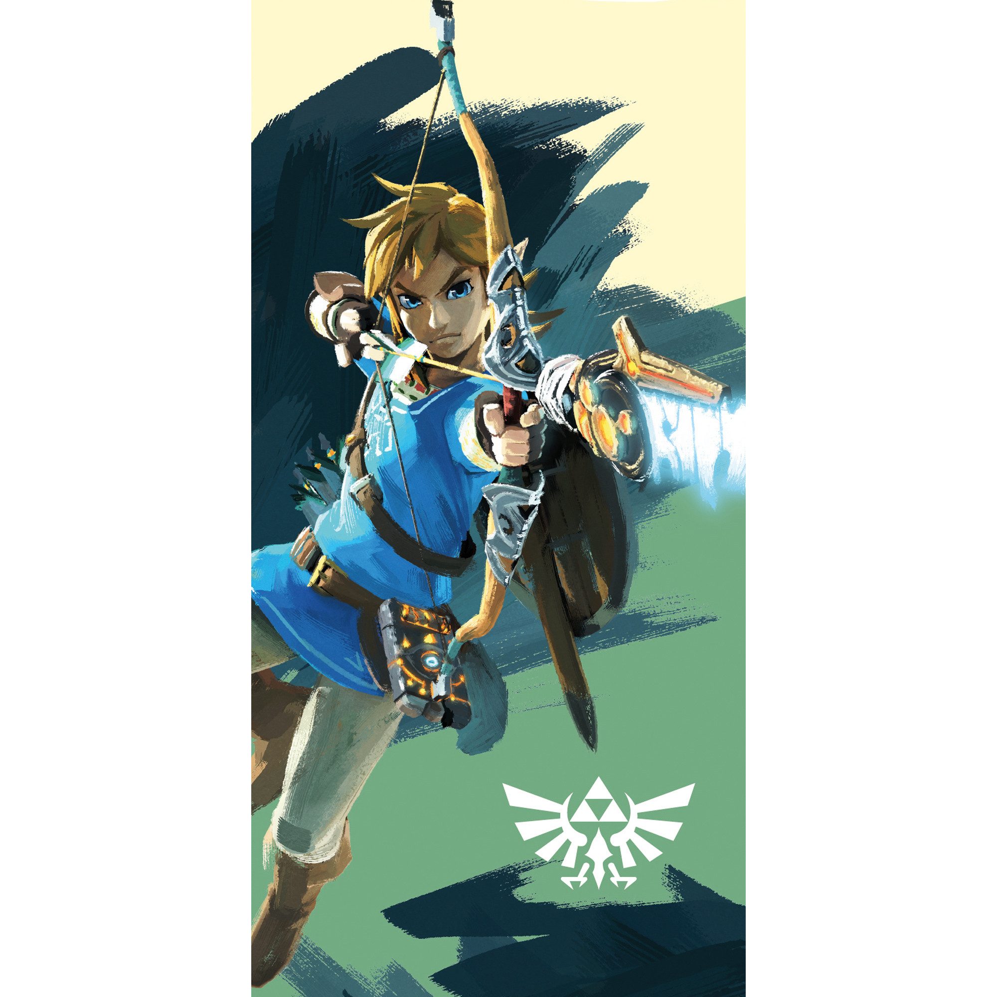BERONAGE Strandtuch The Legend of Zelda Badetuch Link Arrow 75x150 cm, 100% günstig online kaufen