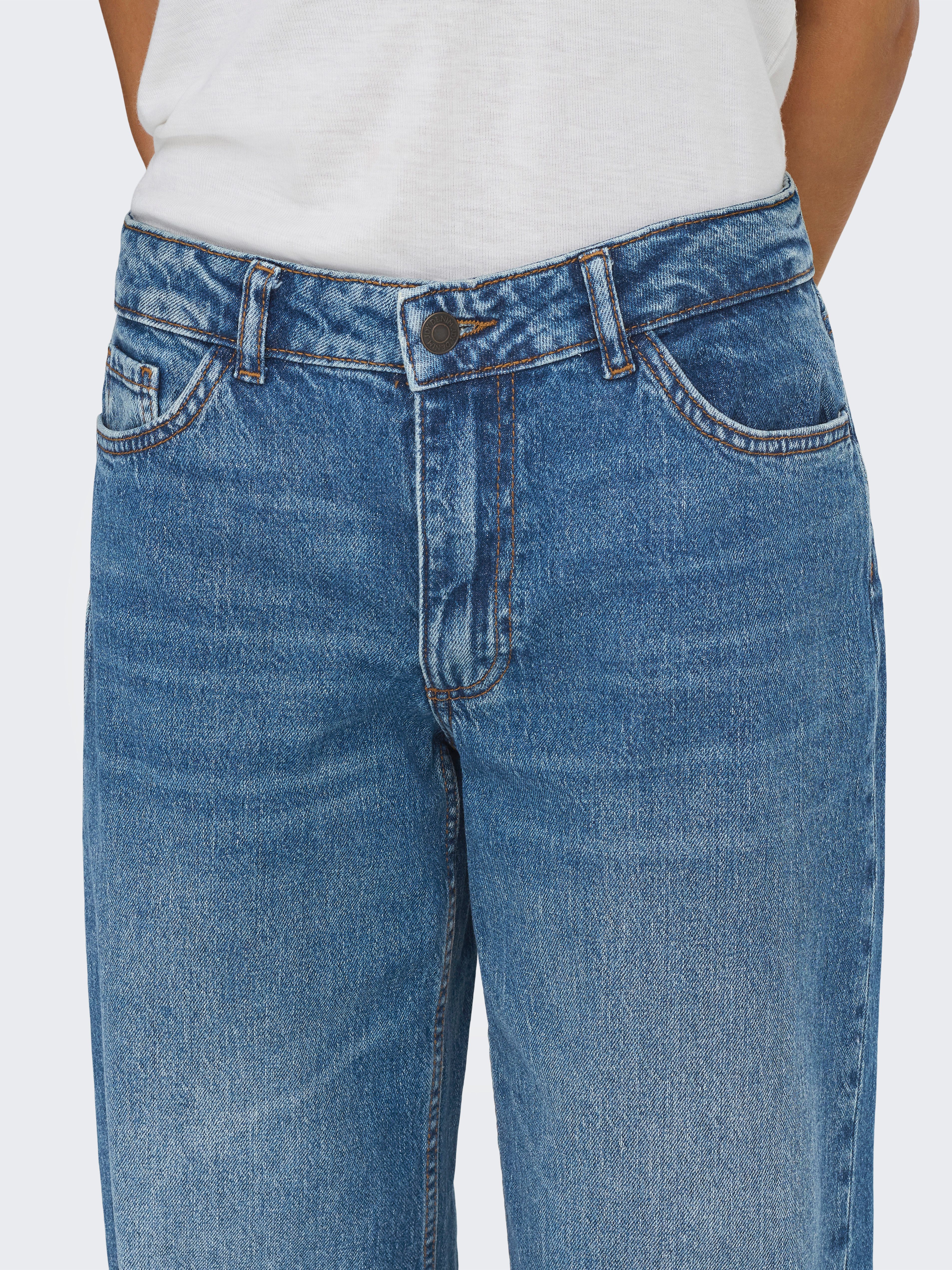 JDY Relax-fit-Jeans JDYRUBY MW WID MB 1006 DNM NOOS