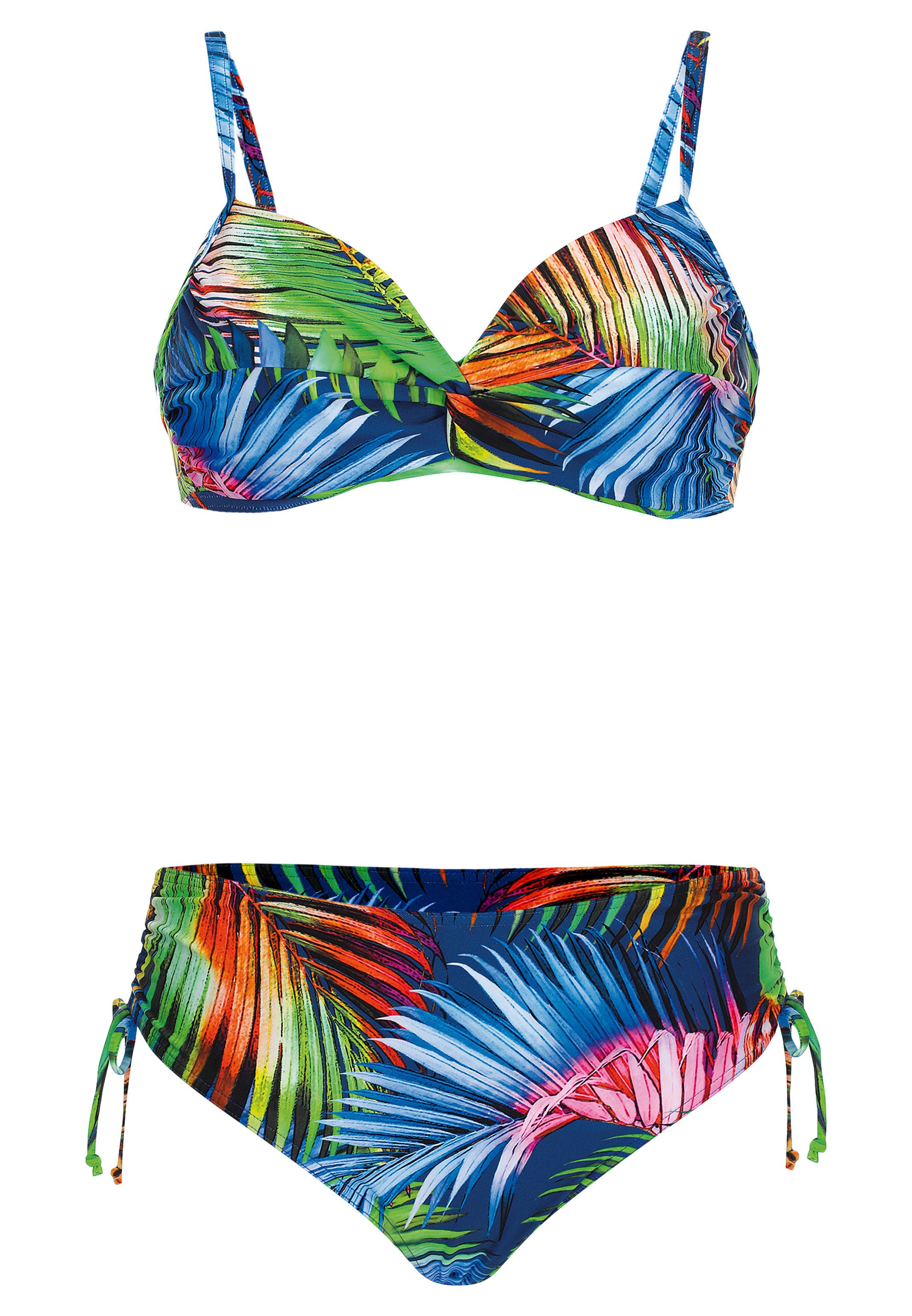 Sunflair Bügel-Bikini Basic (Set, 2-St) Bikini-Set - Schnelltrocknend - Farbenfrohes, raffiniertes Design