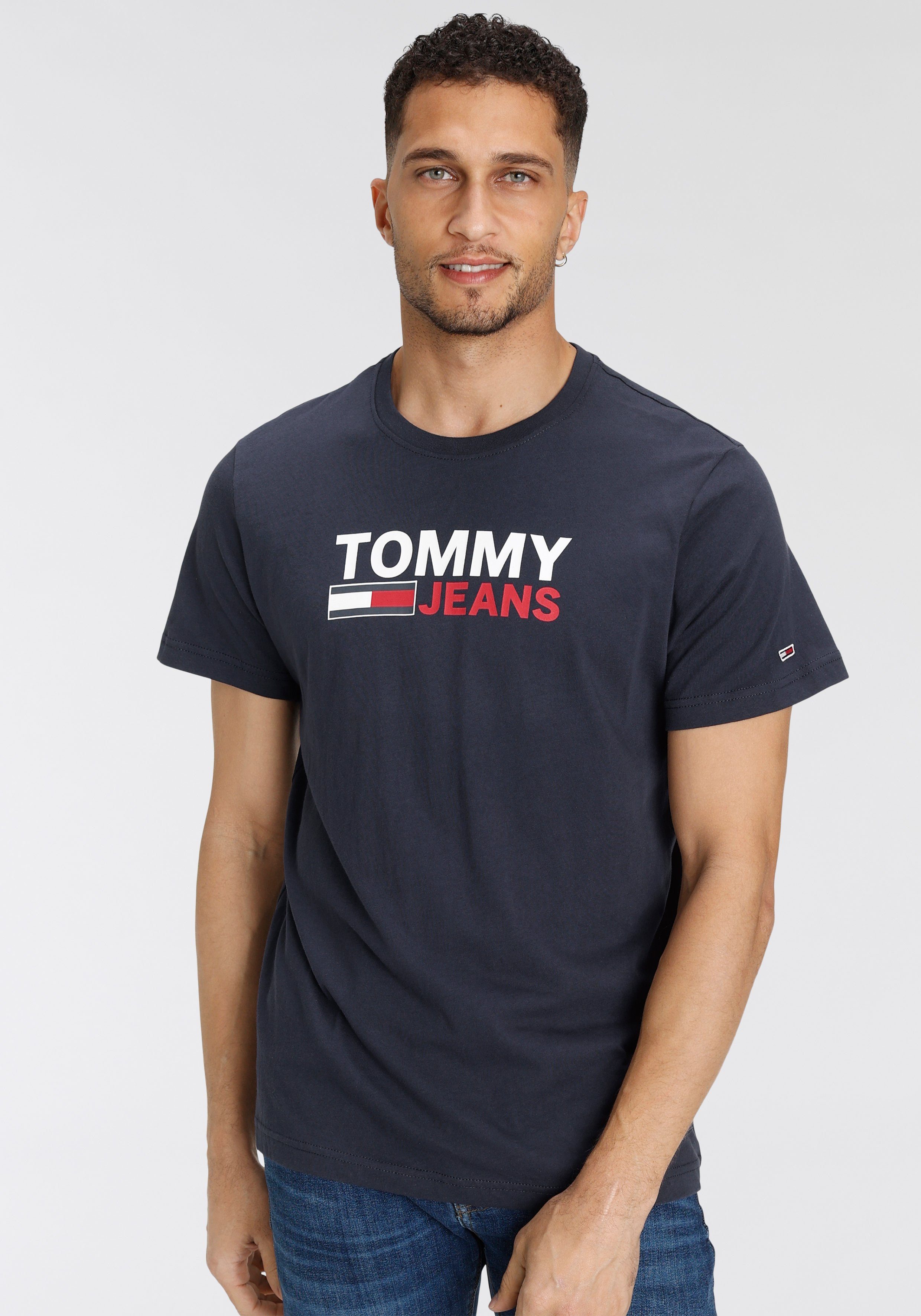 Tommy Jeans T-Shirt TJM TEE Twilight LOGO CORP Navy