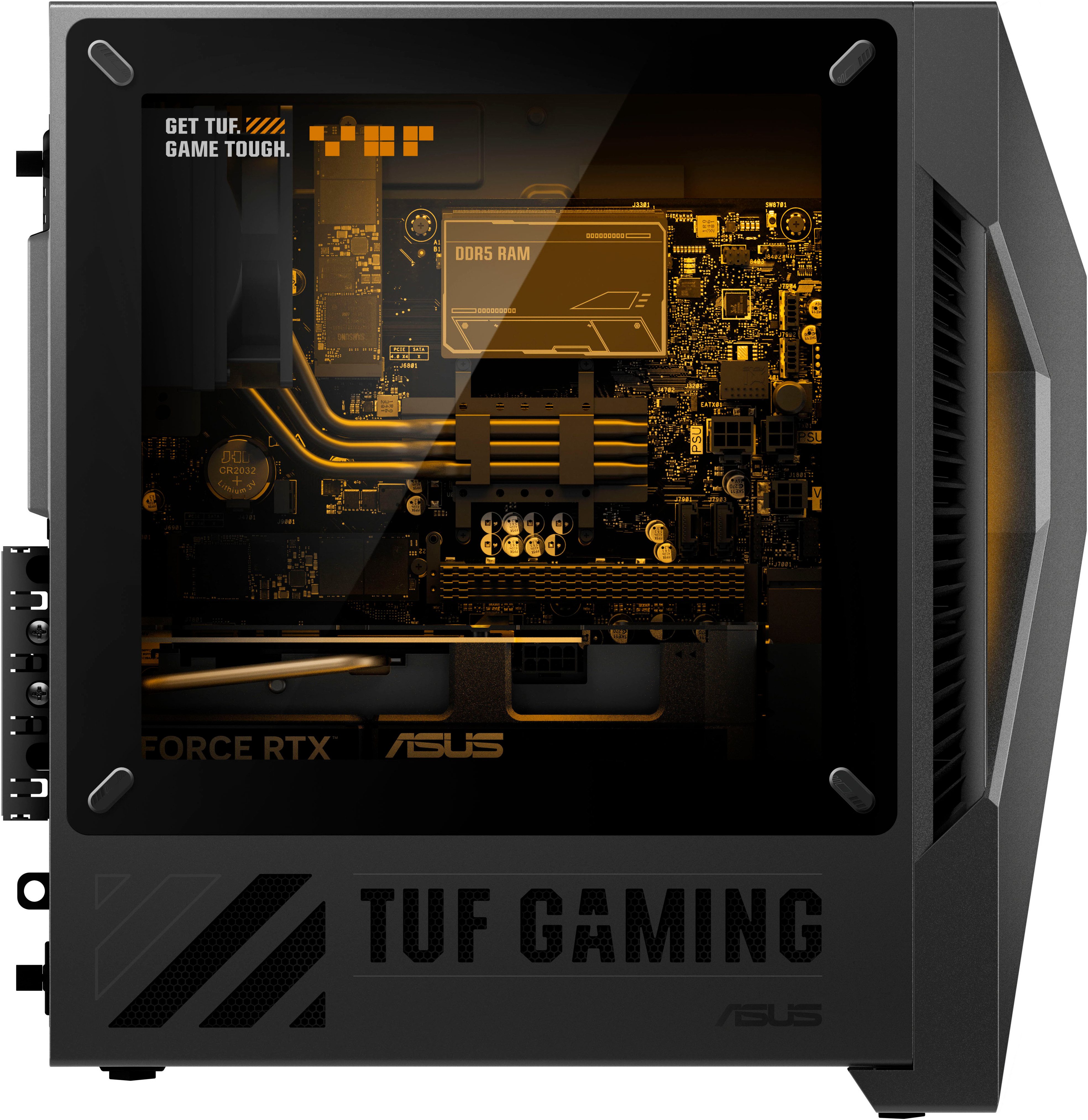Asus TUF T500 T500MV-13620H322W Gaming-PC (Intel Core i7 13620H, GeForce RTX™ 5060 DUAL, 16 GB RAM, 1000 GB SSD, Luftkühlung)
