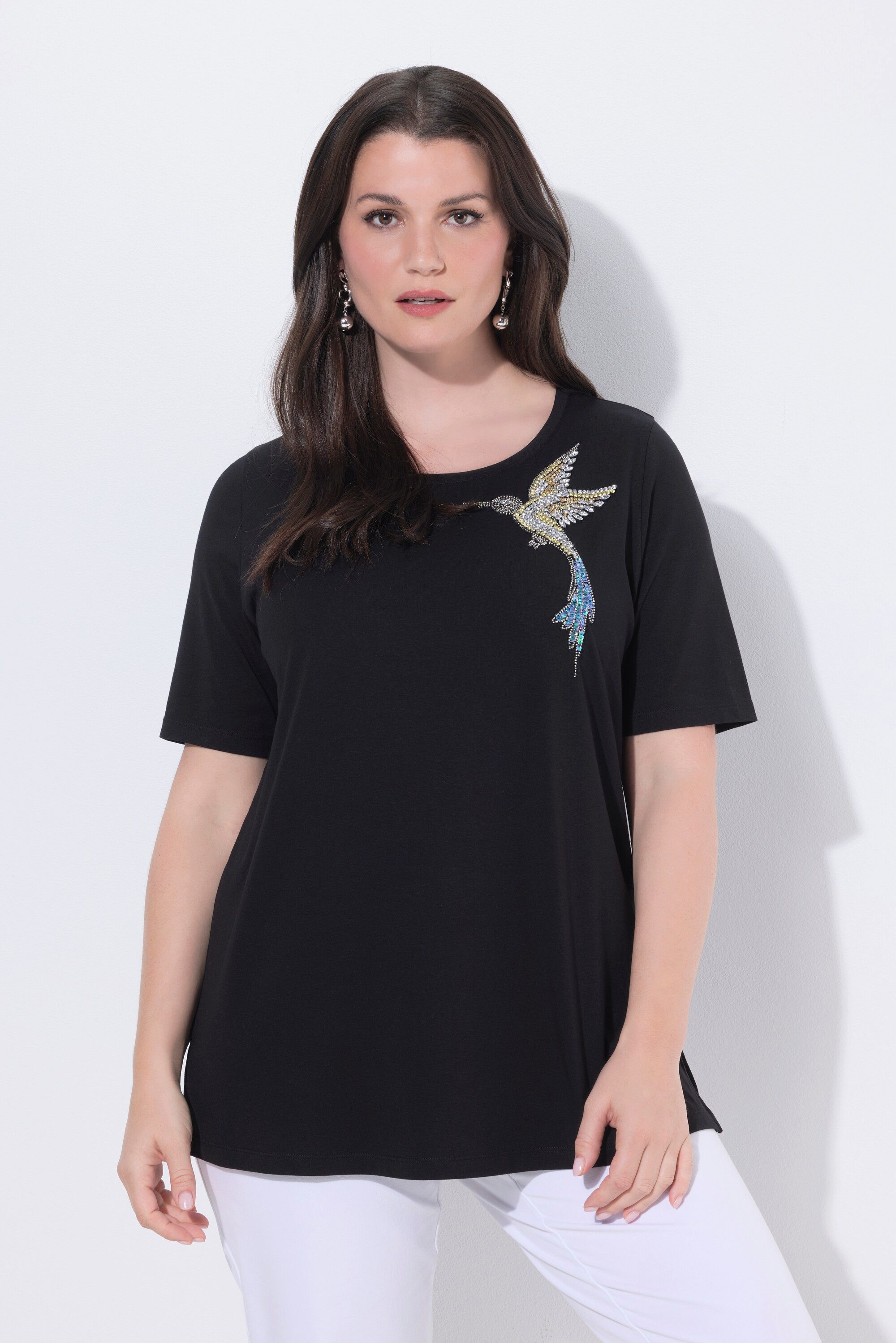 T-Shirt T-Shirt Vogel Classic Rundhals Halbarm