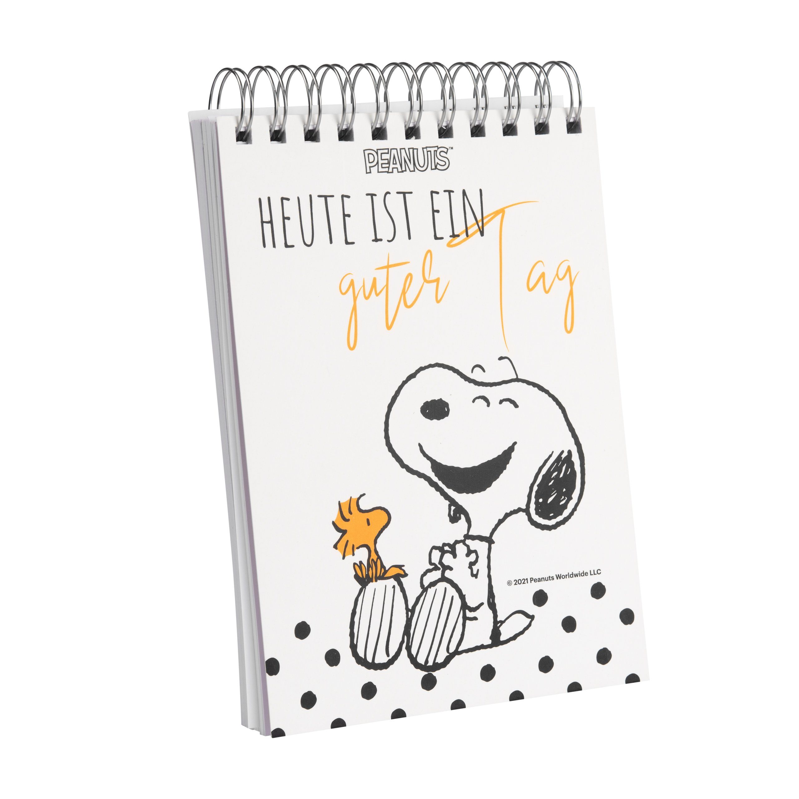 United Labels® Notizblock The Peanuts Notizblock Snoopy – Heute ist ein guter Tag