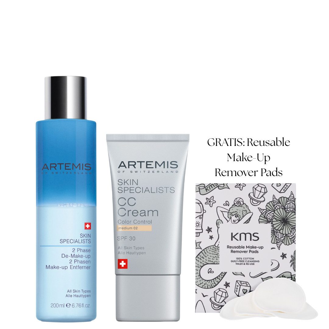 ARTEMIS Hautpflege-Set Skin Specialists Duo + gratis Reusable Make-Up Remover Pads, 3-tlg.