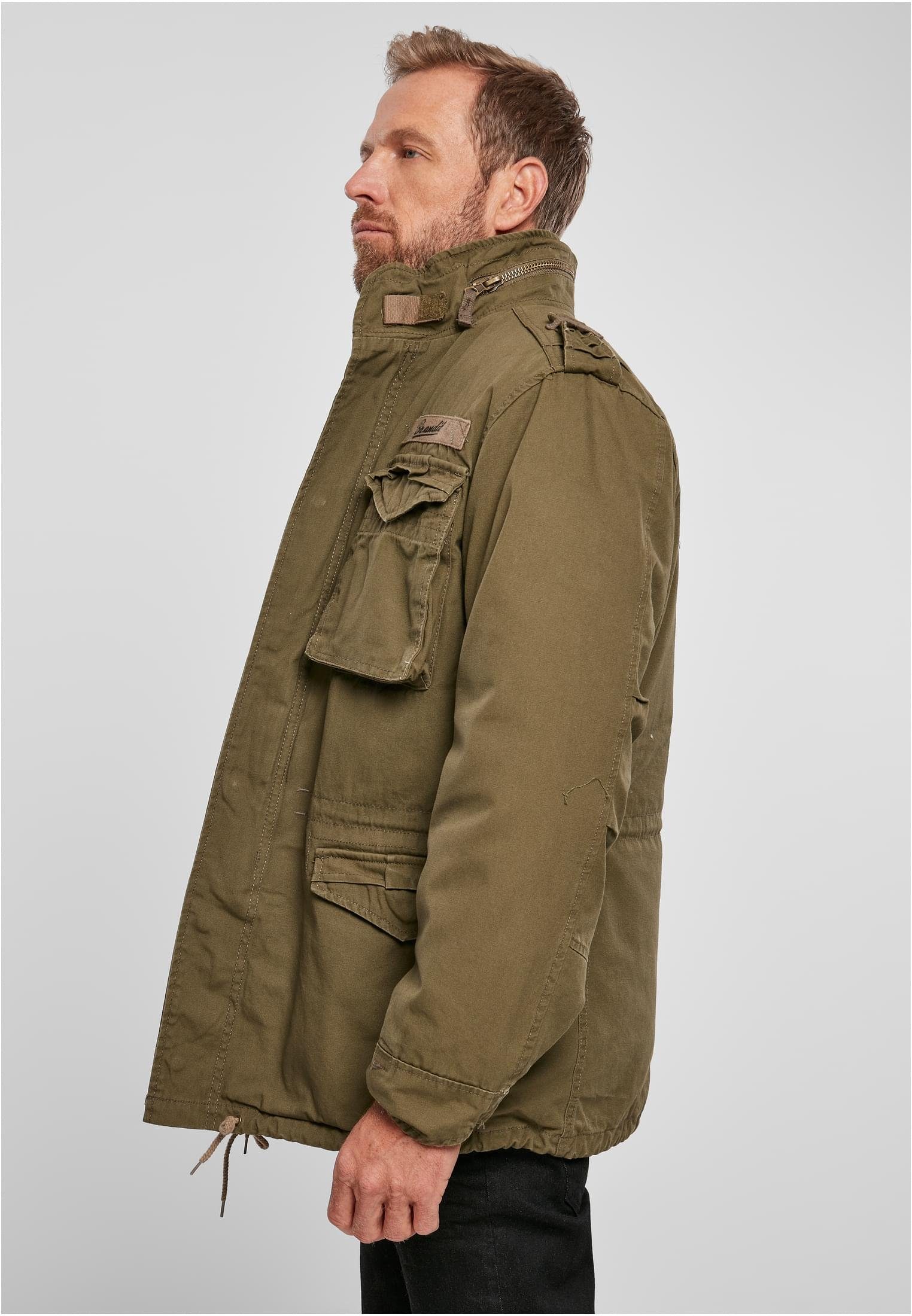 Herren Wintermantel Giant Brandit Jacket olive M-65