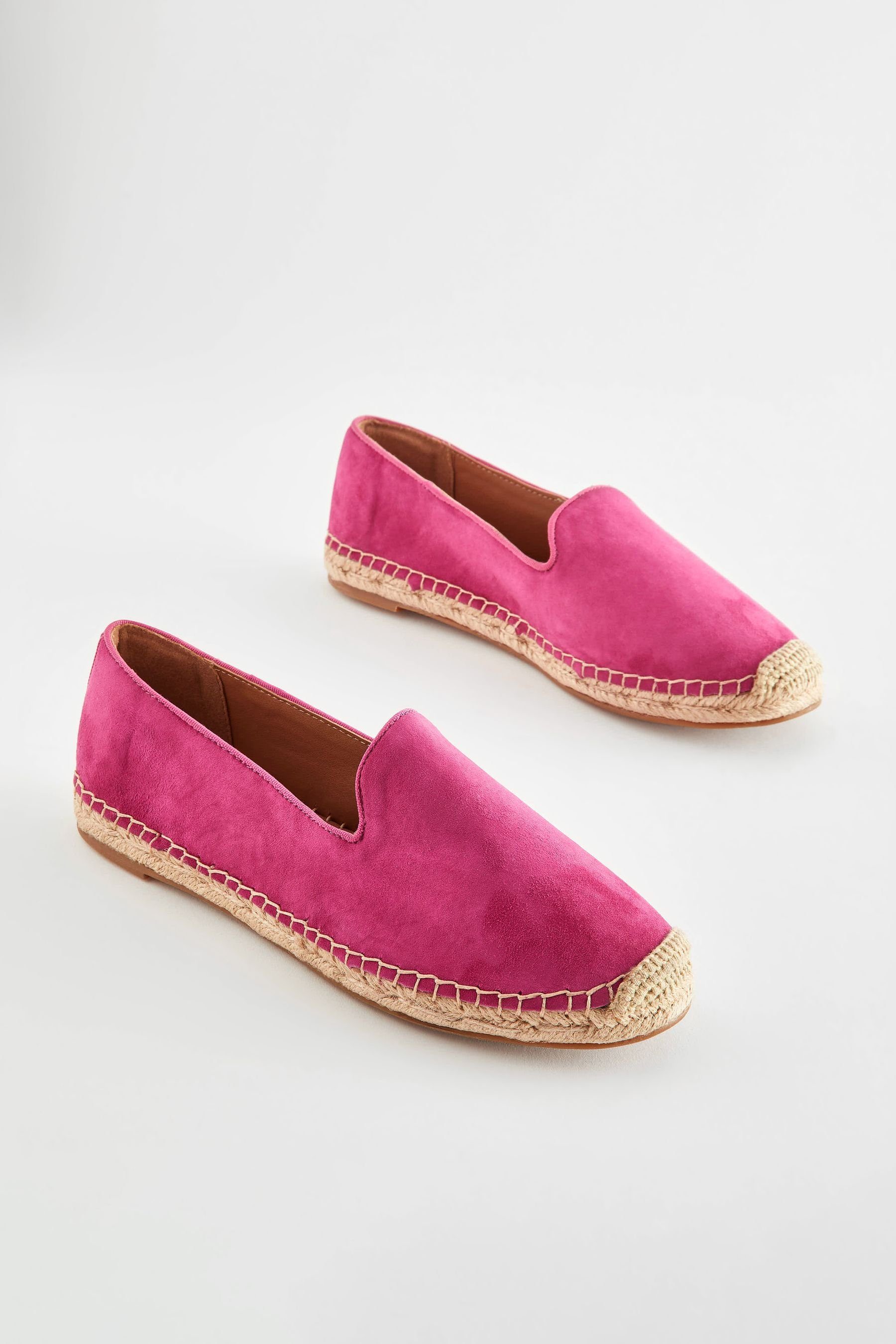 Forever Pink Next Comfort® Leder-Espadrilles Espadrille (1-tlg) flache