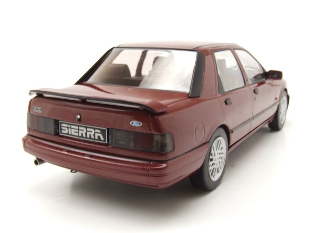MCG Modellauto Ford Sierra Cosworth 4x4 1990 dunkelrot metallic, Maßstab 1:18