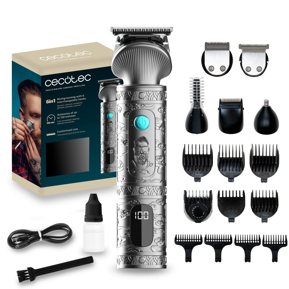 Cecotec Haarschneider, Keramische Klingen für hohe Schnitthaltigkeit